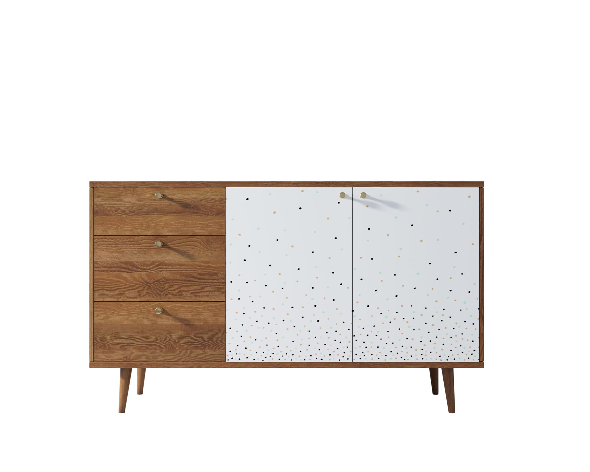 заказать Комод "Berber" с двумя дверками и ящиками 15 принт арт BB05/Print_15