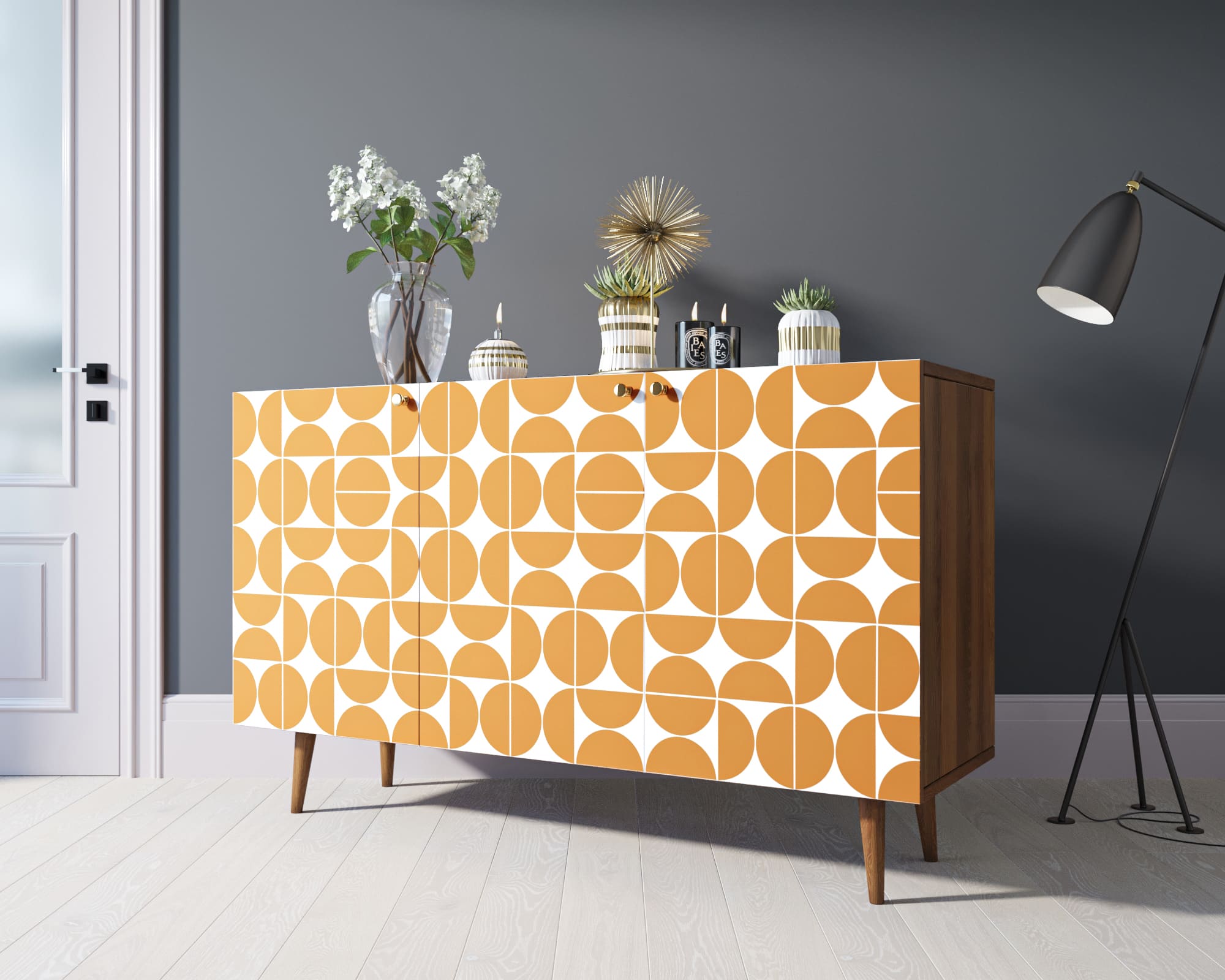 заказать Комод "Berber" три дверки 14 принт арт BB01/Print_14 в Москве заказать Комод "Berber" три дверки 14 принт арт BB01/Print_14