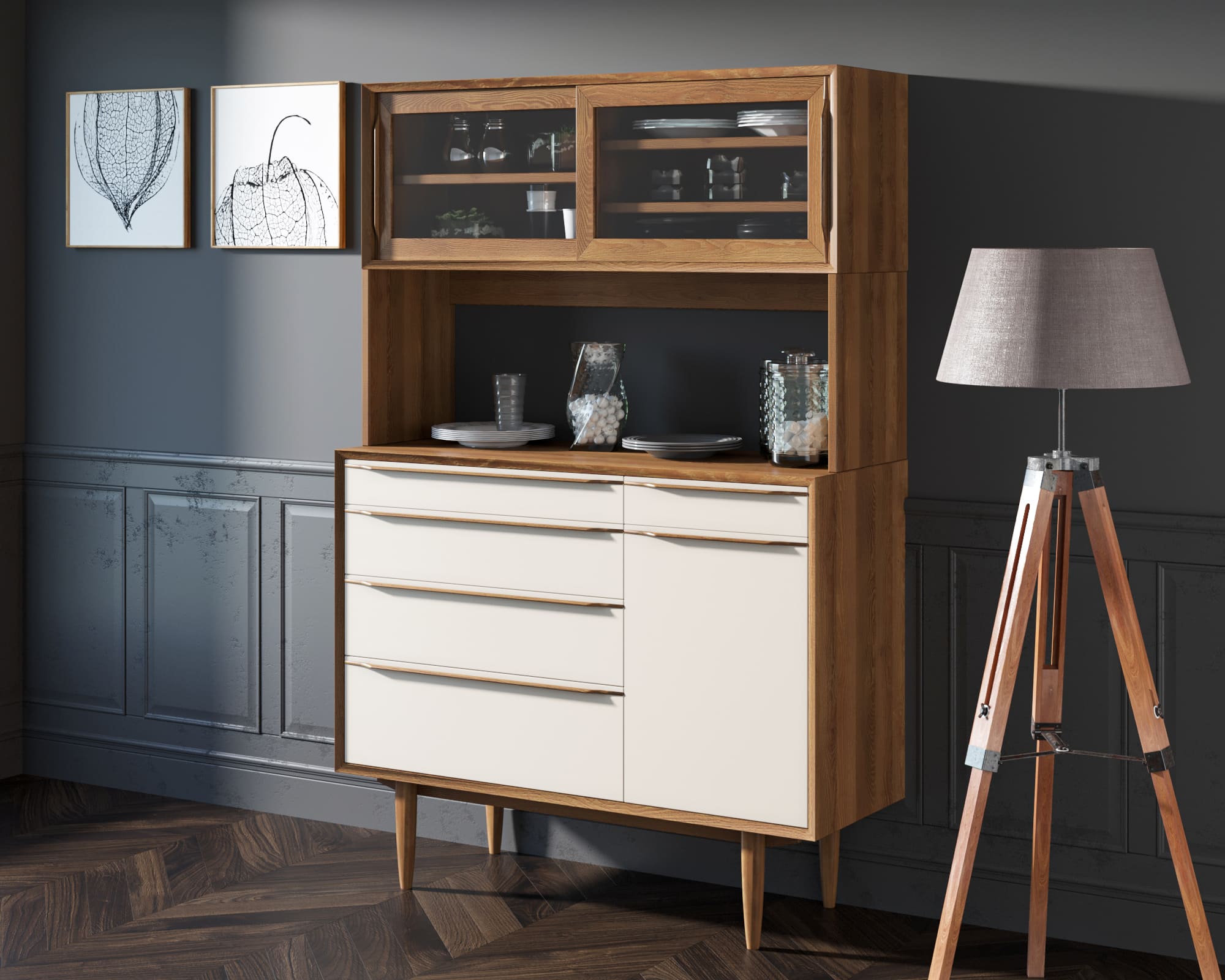 заказать Буфет "Bruni white" арт BR38WH