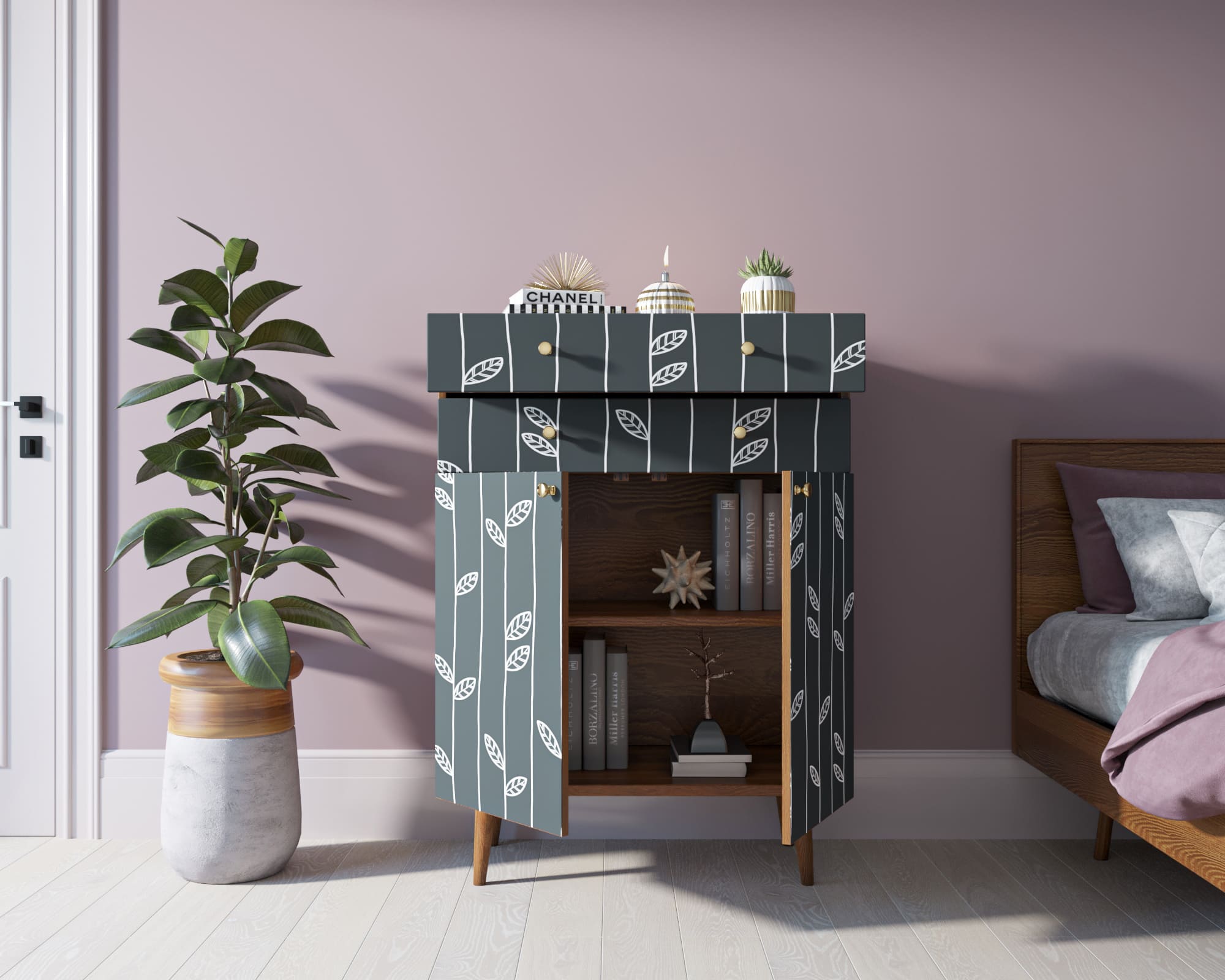 Комод "Berber" большой принт 18 арт BB12/Print_18 в интернет-магазине