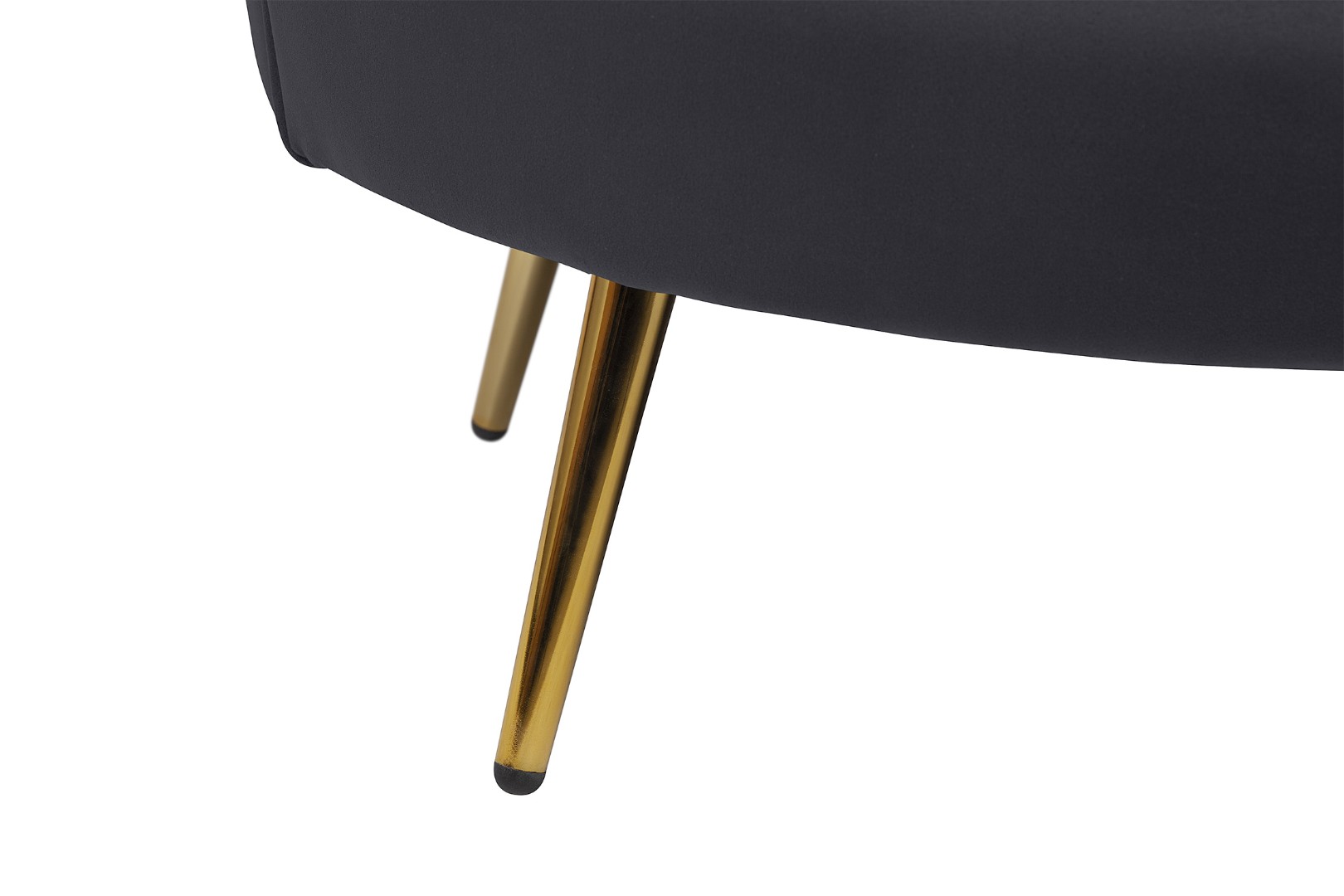 фото Дизайнерский двухместный диван Pearl Double Black в интерьере