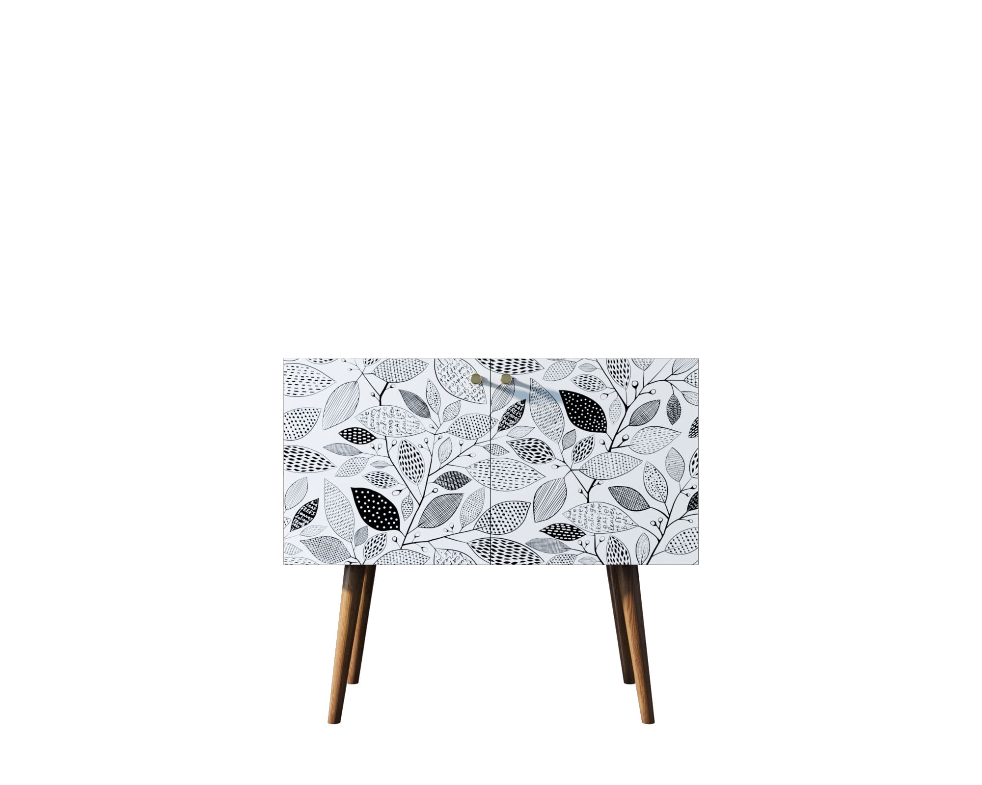заказать Комод на высоких ножках "Berber" малый принт 9 арт BB13/Print_09