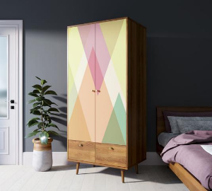 Шкаф двухстворчатый "Berber" принт 16 арт BB16/Print_16 в Москве Шкаф двухстворчатый "Berber" принт 16 арт BB16/Print_16