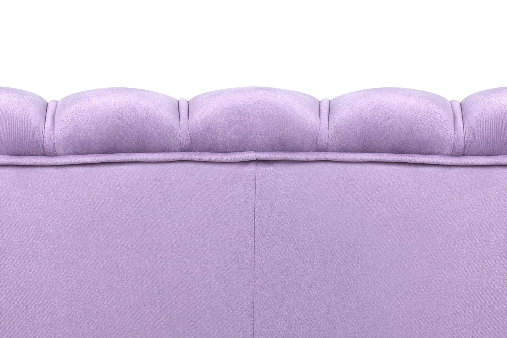 Диван ракушка для гостиниц Pearl Triple Purple на черных ножках в интерьере в Москве Диван ракушка для гостиниц Pearl Triple Purple на черных ножках в интерьере