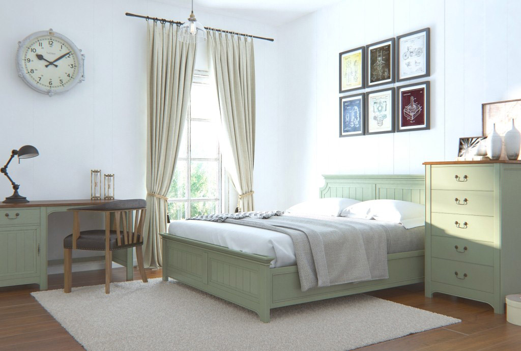 Комплект спальни из коллекции "Olivia" арт Olivia-4