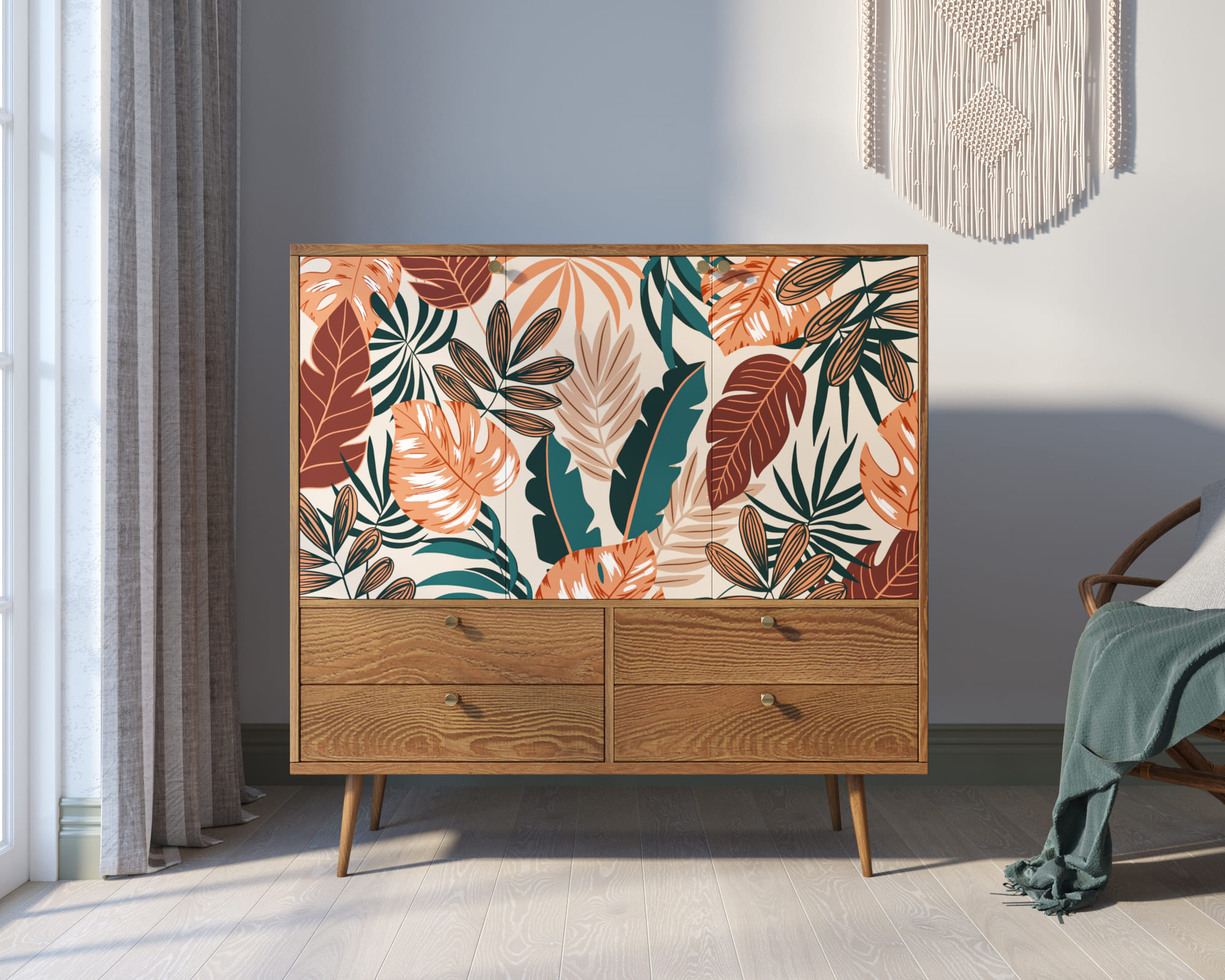 Комод "Berber" большой 25 принт арт BB29/Print_25 в интернет-магазине в Москве Комод "Berber" большой 25 принт арт BB29/Print_25 в интернет-магазине