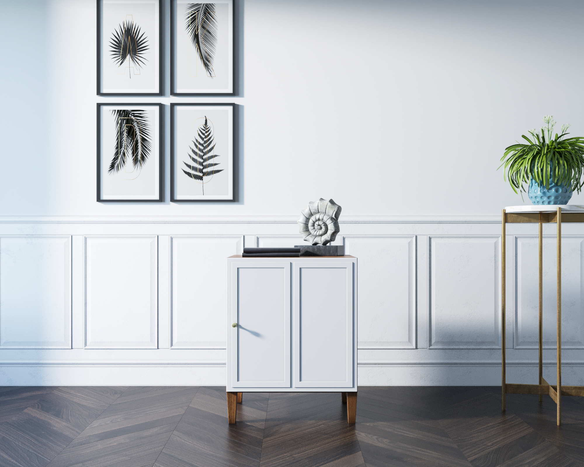 Комод-тумба "Andersen" арт AN04WH в интернет-магазине