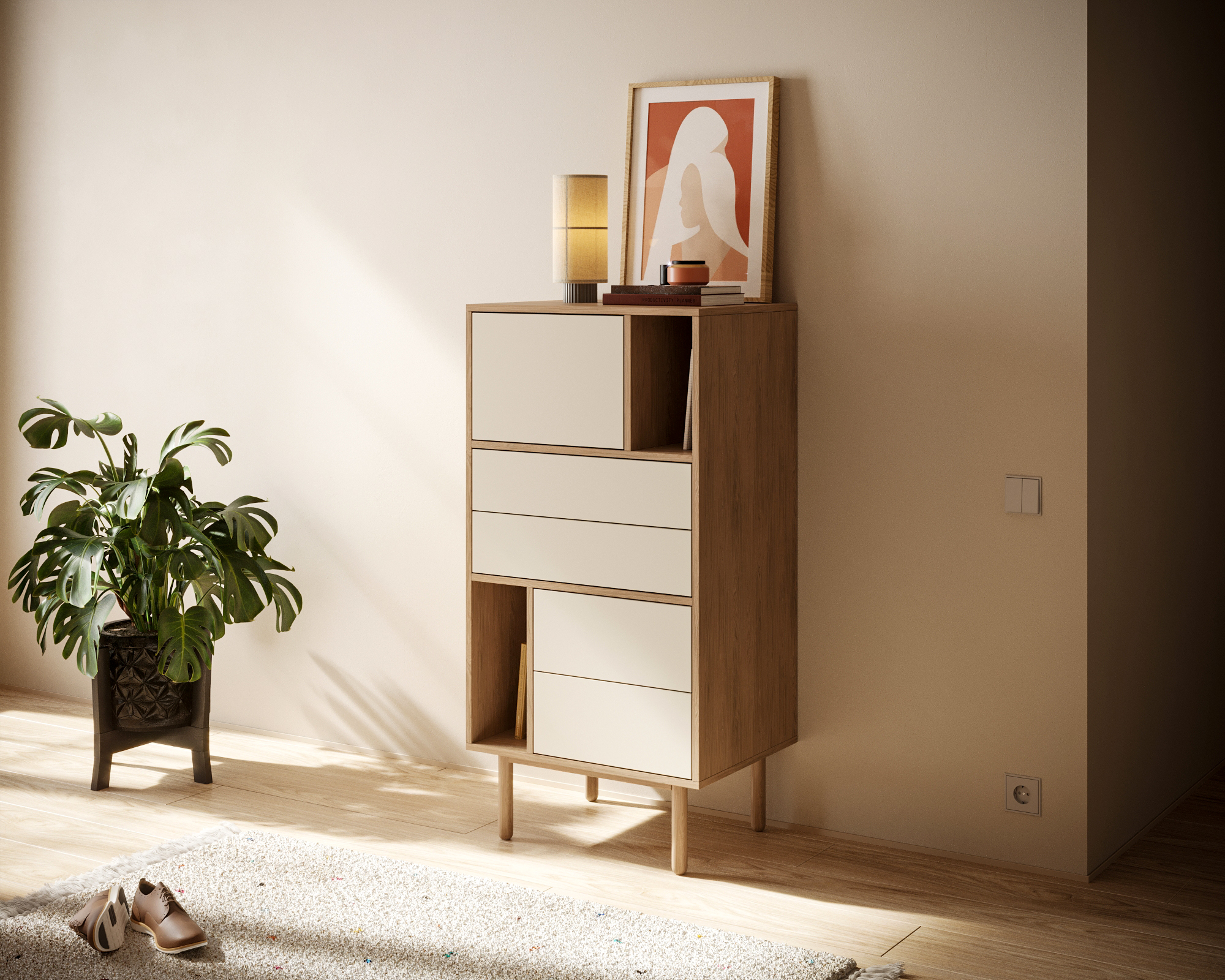 заказать Комод с ящиками "Alice" арт ALC20