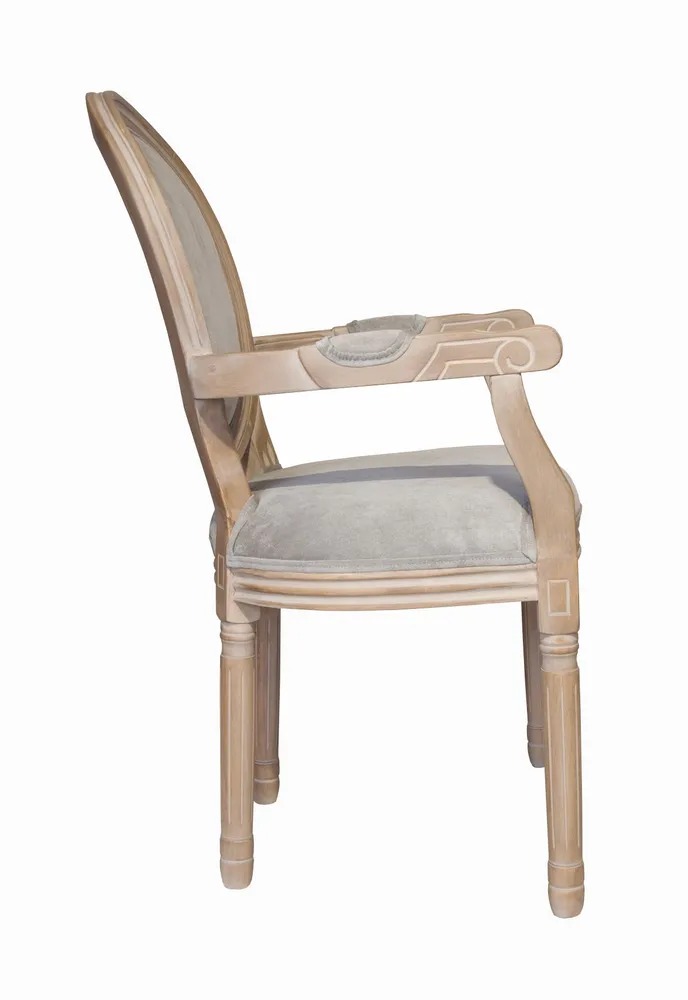 заказать Мягкий стул с подлокотниками Volker Arm Grey в Москве заказать Мягкий стул с подлокотниками Volker Arm Grey