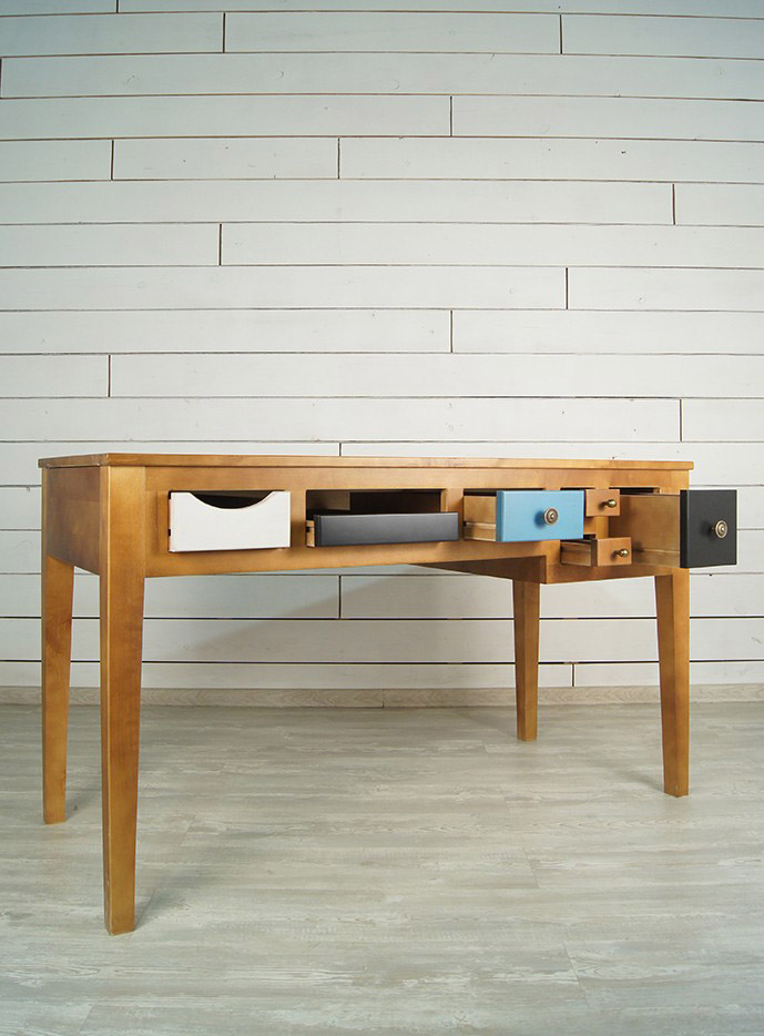 заказать Рабочий стол "Aquarelle Birch" арт RE-12ETG/4