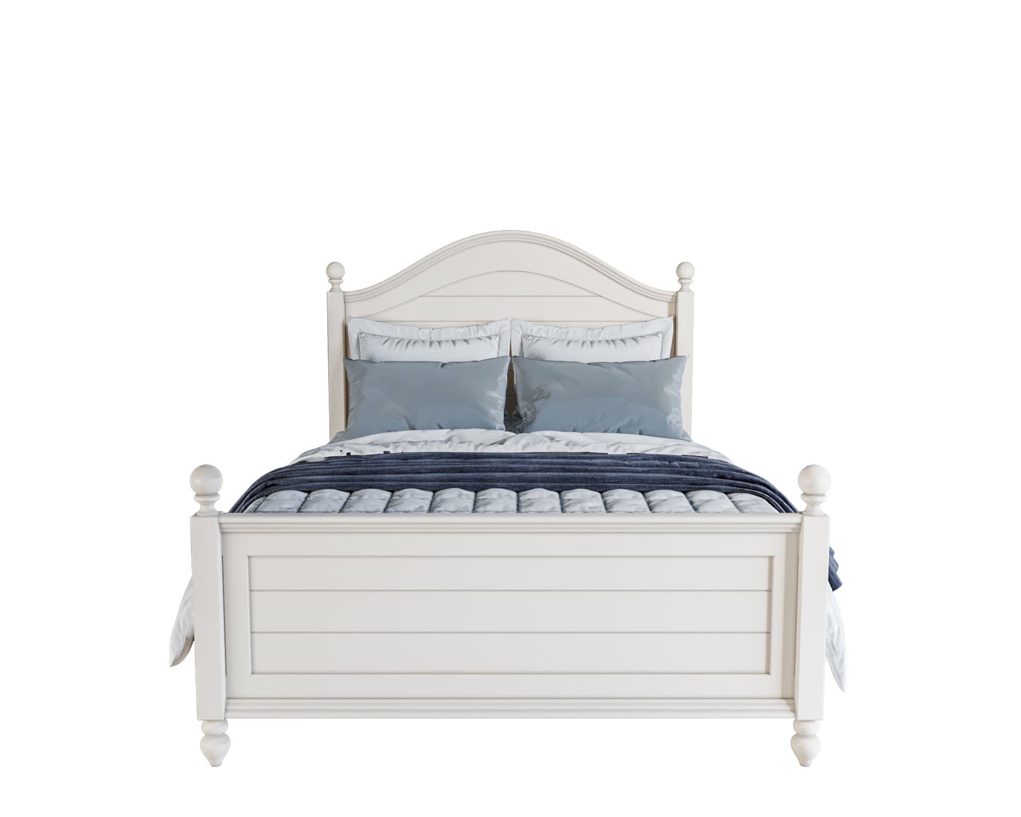 заказать Кровать в стиле Прованс "Odri" 140х200 см арт 2141/14