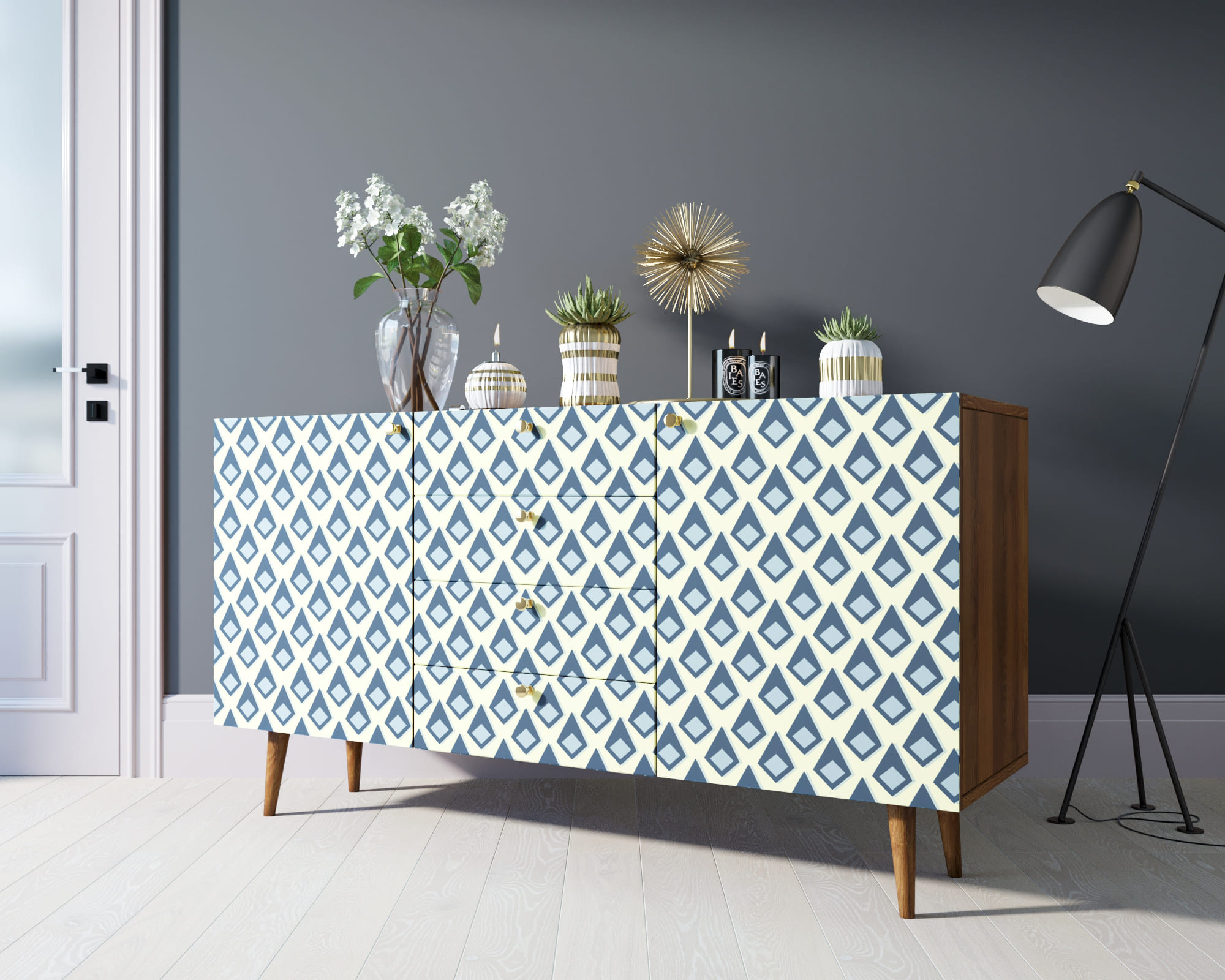 фото Комод "Berber" с ящиками 13 принт арт BB14/Print_13 в Москве фото Комод "Berber" с ящиками 13 принт арт BB14/Print_13