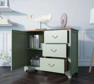 купить Комод Olivia на 3 ящика с дверкой арт GA5051