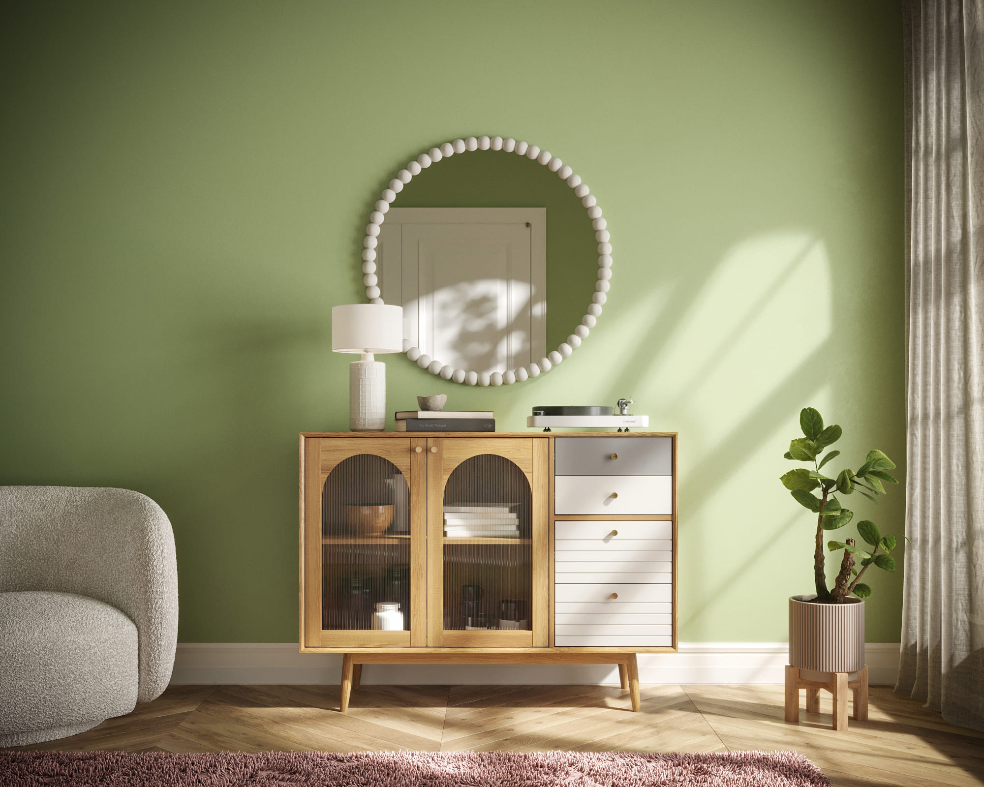 Комод "Pollo" с ящиками и дверками арт. POL02 в интернет-магазине