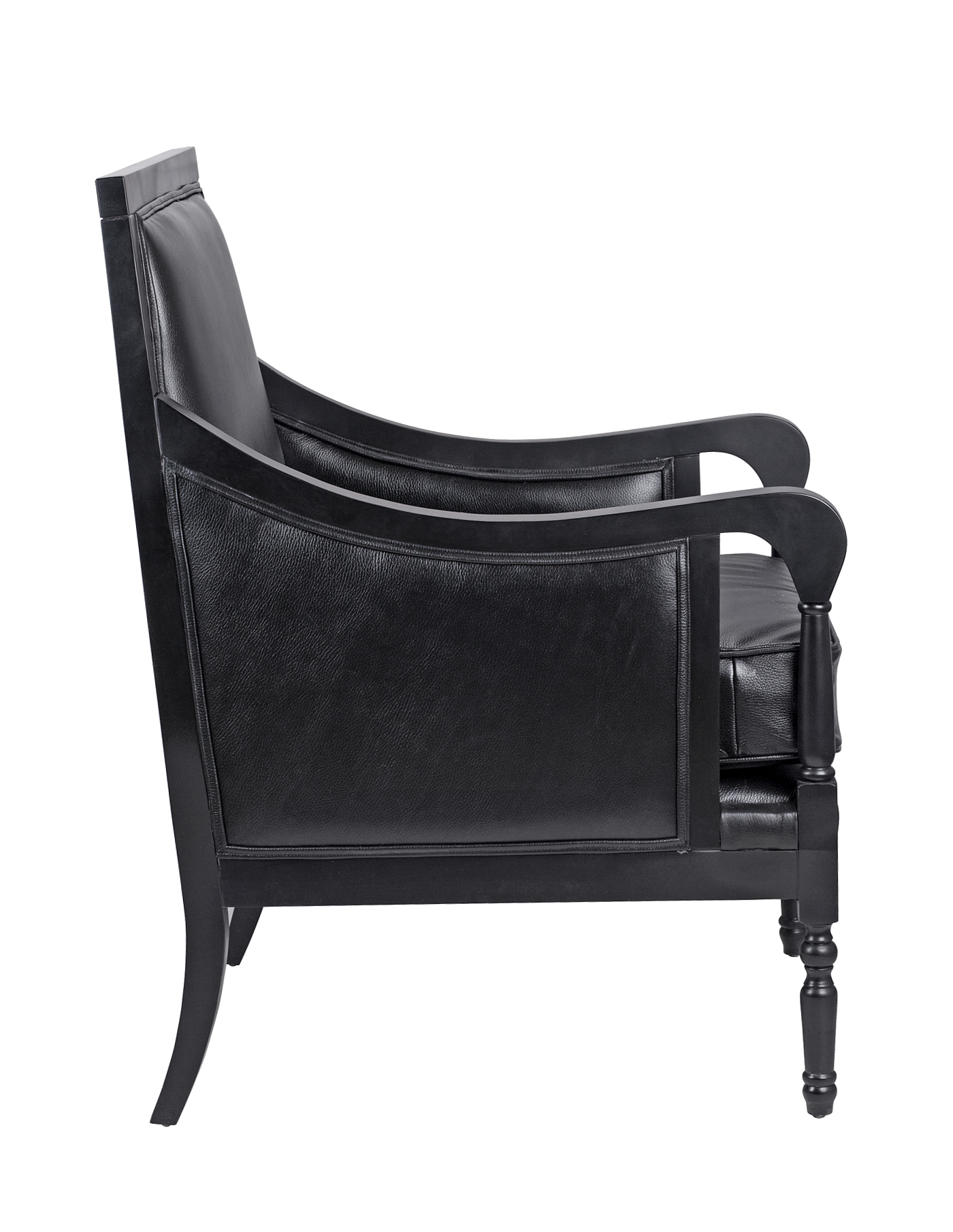 заказать Классическое американское кресло Colin Black Leather в Москве заказать Классическое американское кресло Colin Black Leather