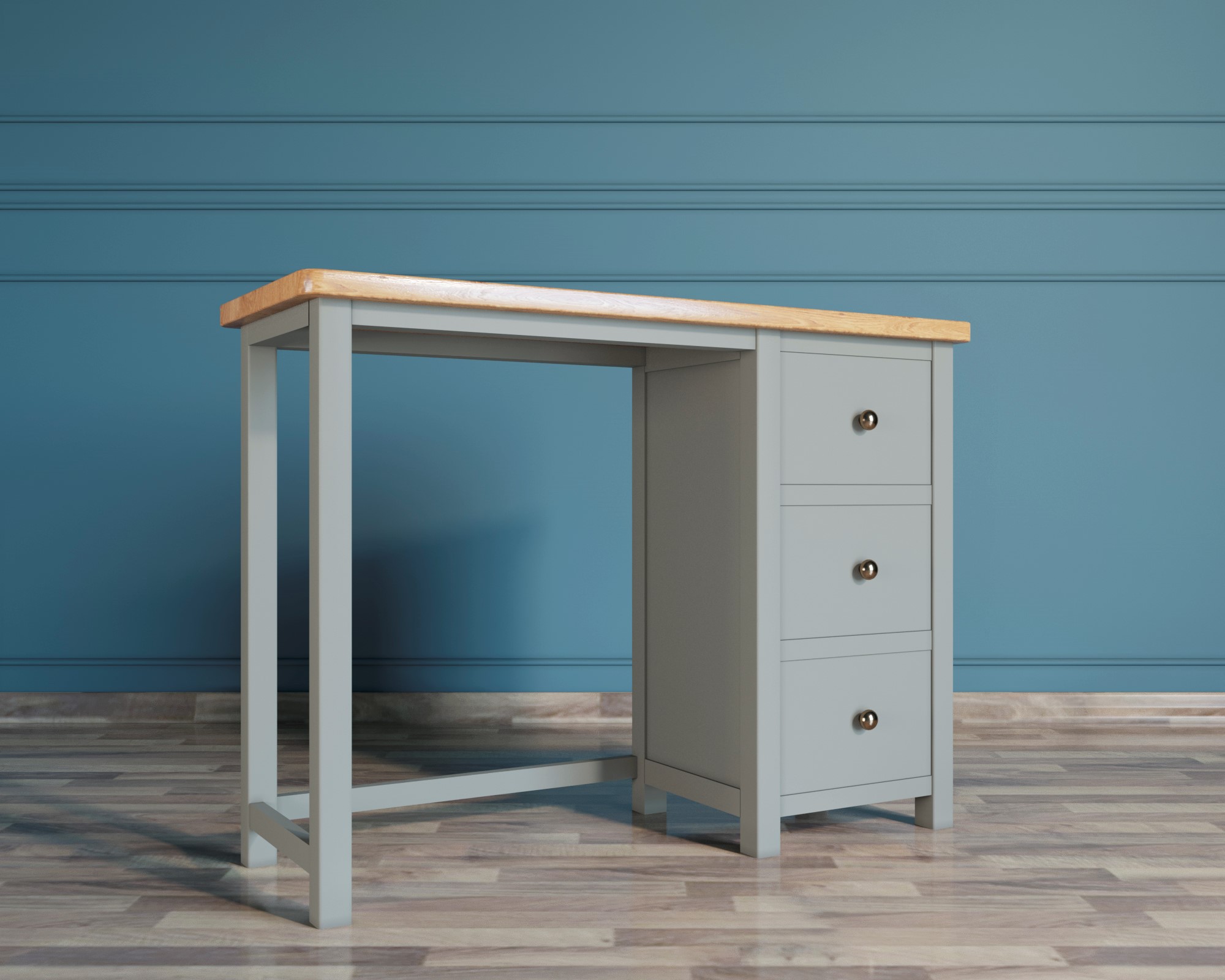 купить Малый рабочий стол "Jules Verne" серый арт JV48ETGG