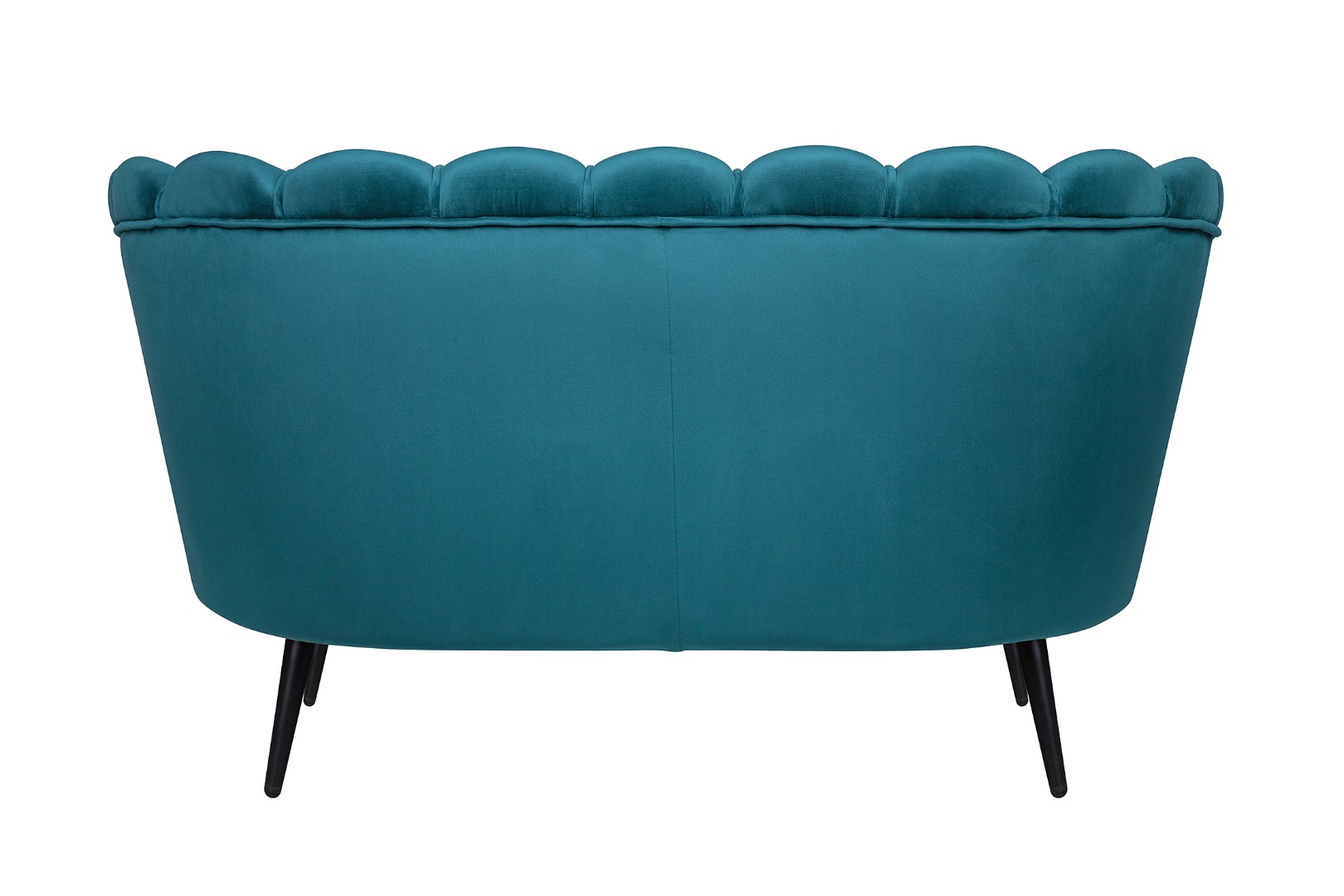 Диван ракушка Pearl Double Marine Velvet на черных ножках в интернет-магазине в Москве Диван ракушка Pearl Double Marine Velvet на черных ножках в интернет-магазине