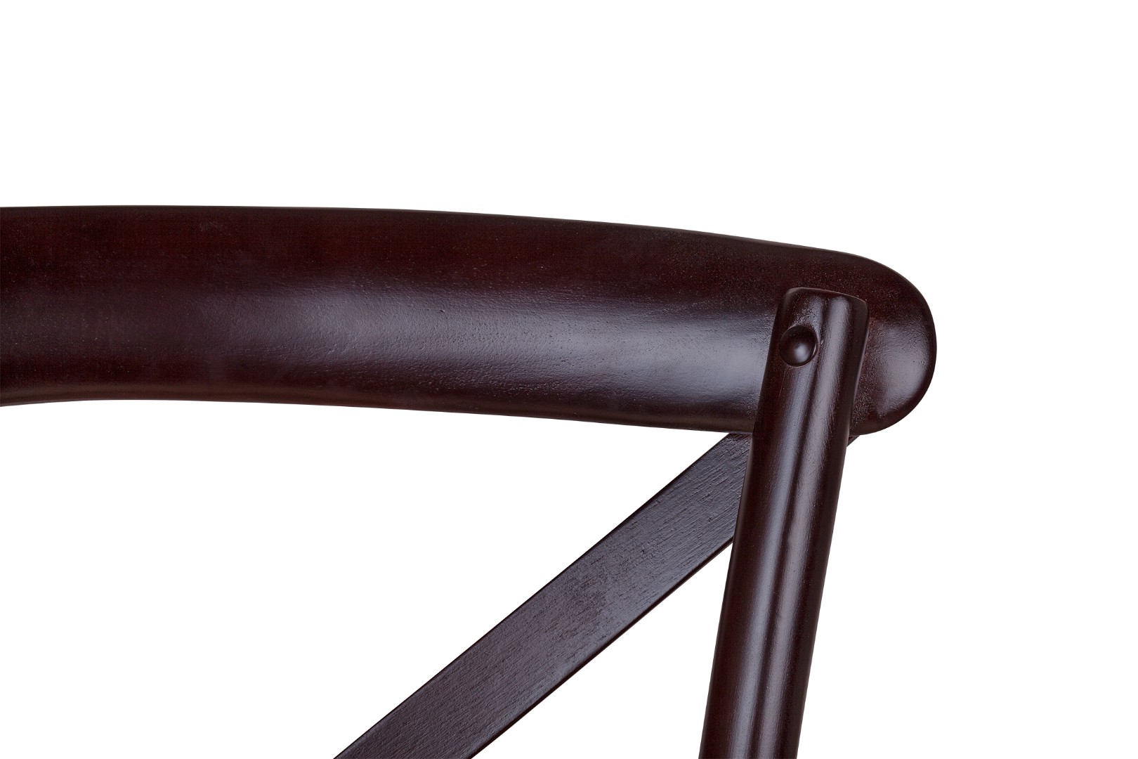 Стул Cross Back Chocolate в интерьере