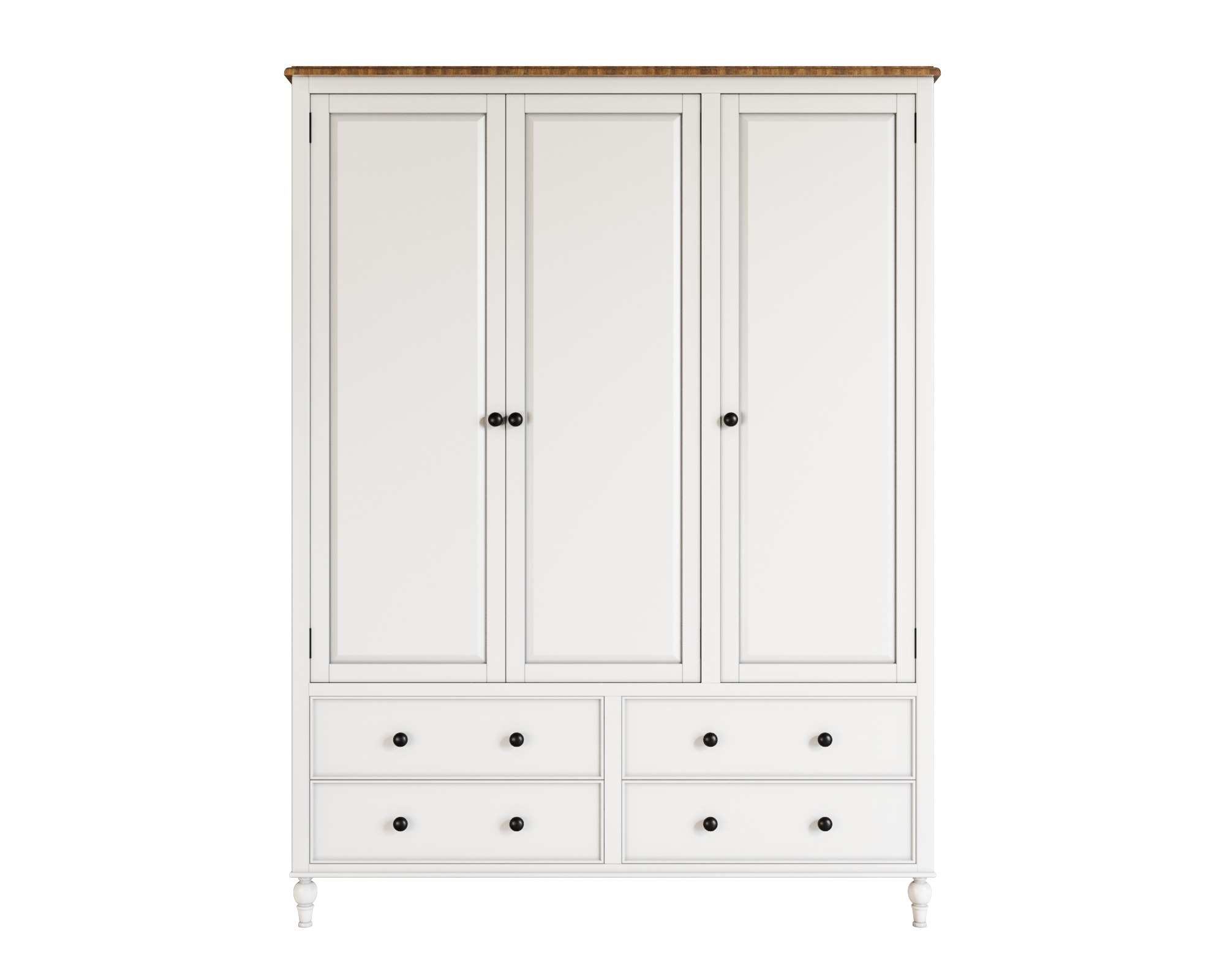 фото Шкаф трехстворчатый "Odri" с ящиками арт od2127KR3