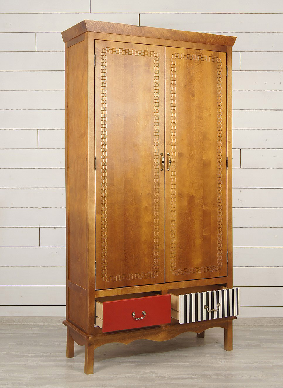 Шкаф двустворчатый "Gouache Birch" арт М10527ETG в интернет-магазине