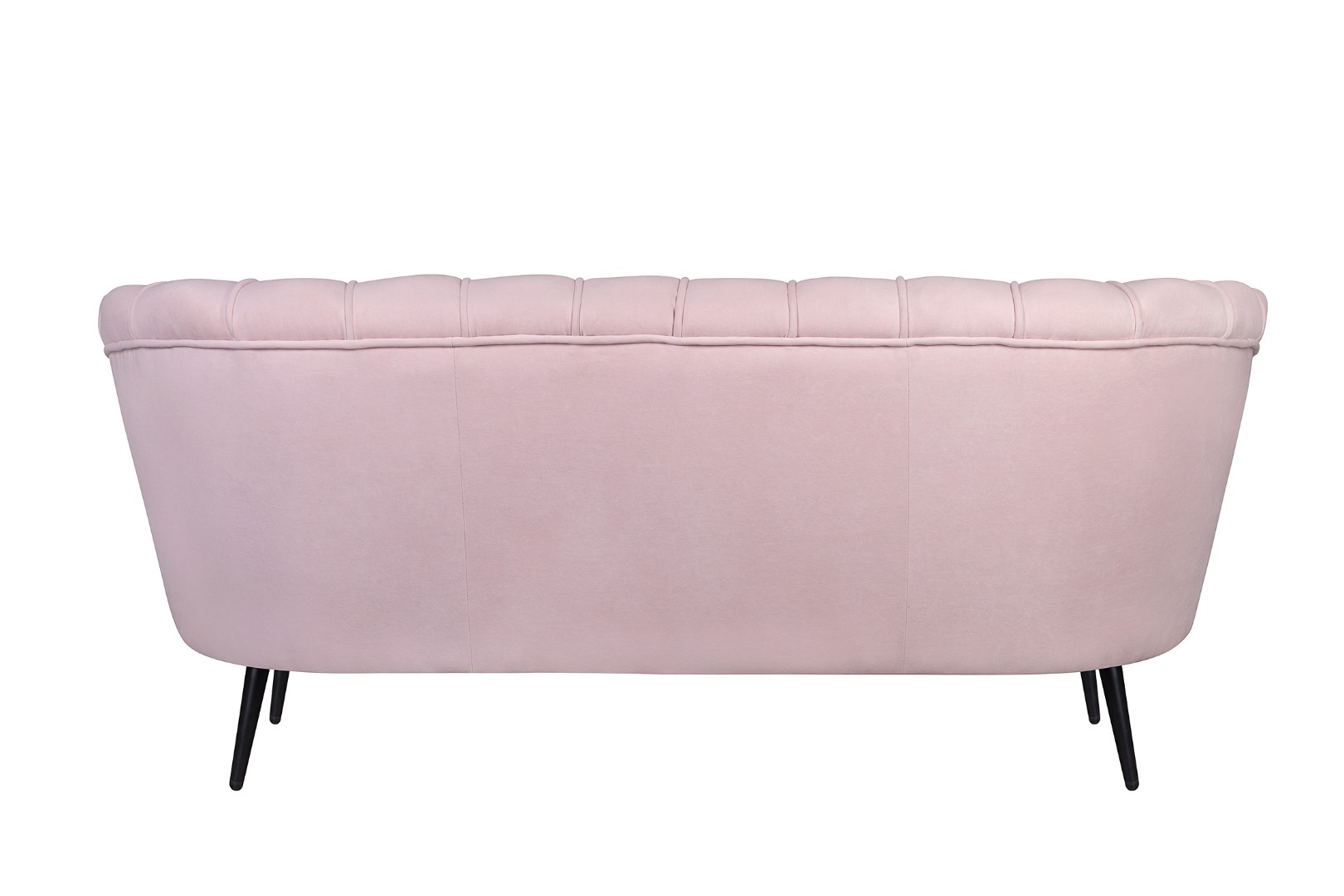 Дизайнерский диван Pearl Triple Pink на черных ножках в интернет-магазине в Москве Дизайнерский диван Pearl Triple Pink на черных ножках в интернет-магазине