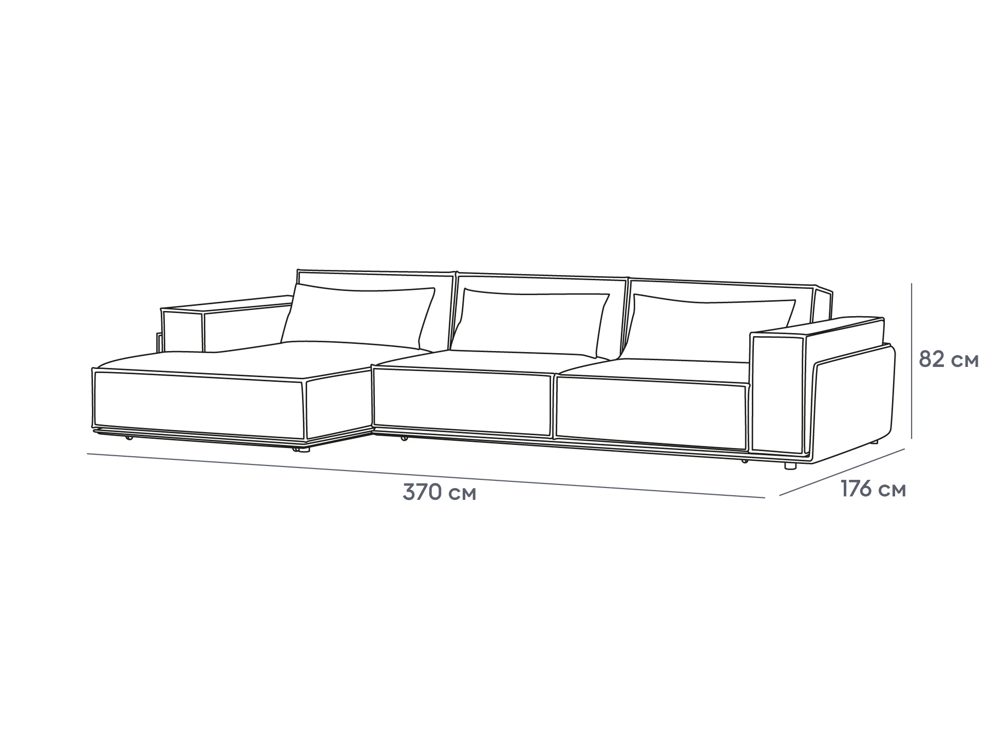 Диван угловой Asti в интерьере