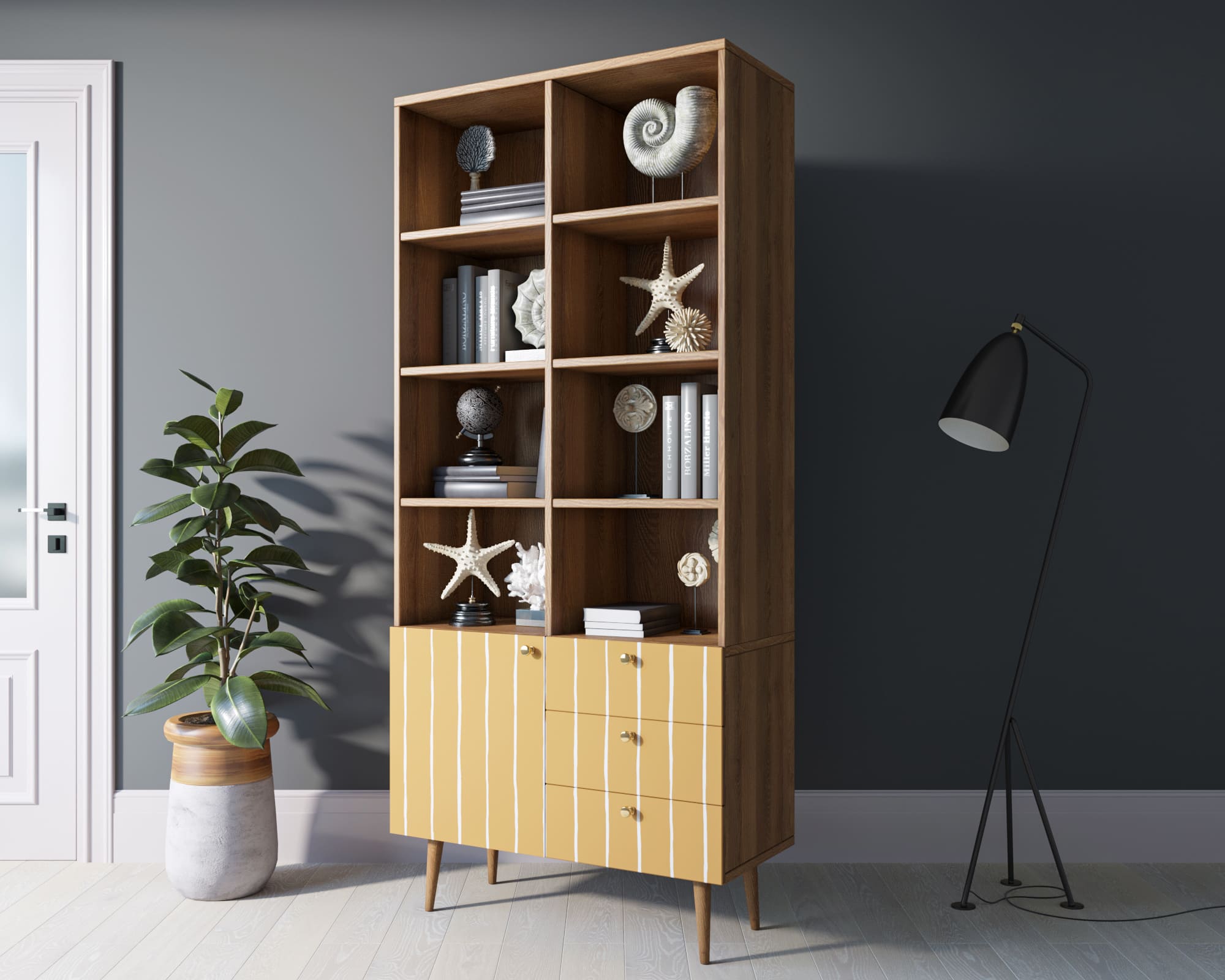 заказать Стеллаж на комоде "Berber" принт 43 арт BB44/Print_43