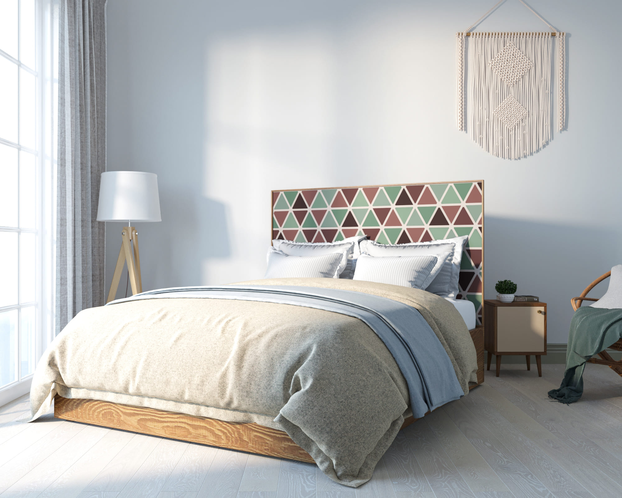 заказать Кровать "Berber" 160х200 см 26 принт арт BB41/Print_26 в Москве заказать Кровать "Berber" 160х200 см 26 принт арт BB41/Print_26