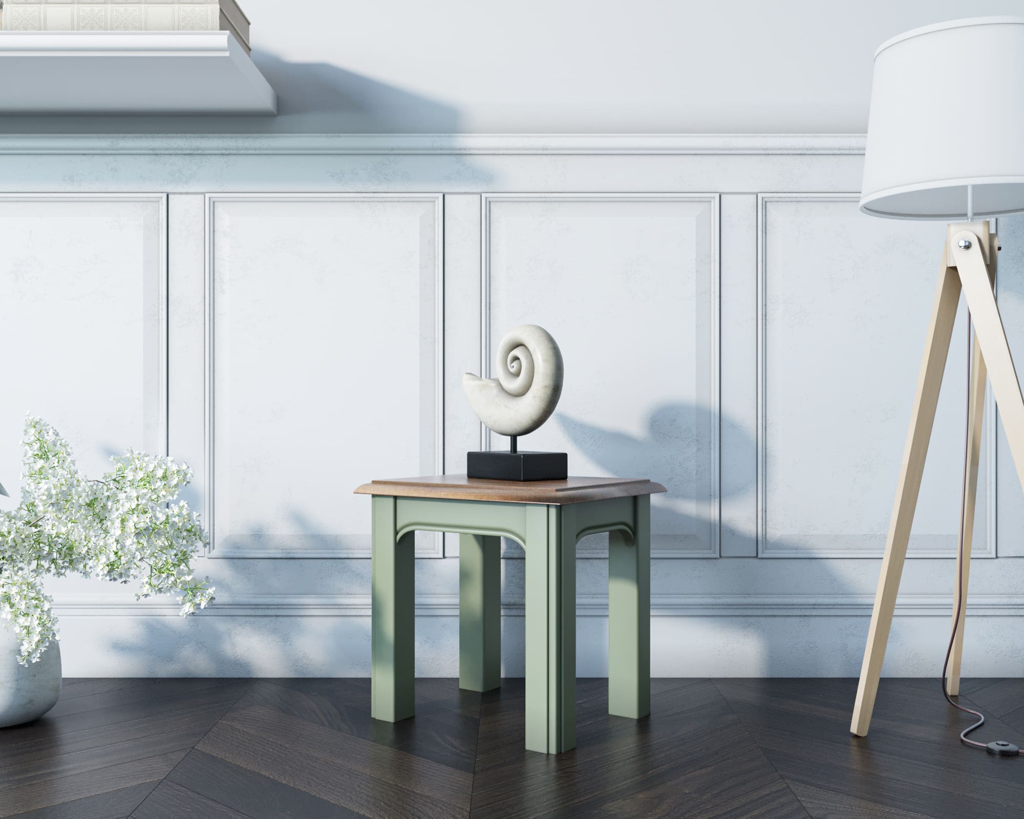 Прикроватная консоль Olivia малая арт GC2003/3ETG в интернет-магазине в Москве Прикроватная консоль Olivia малая арт GC2003/3ETG в интернет-магазине