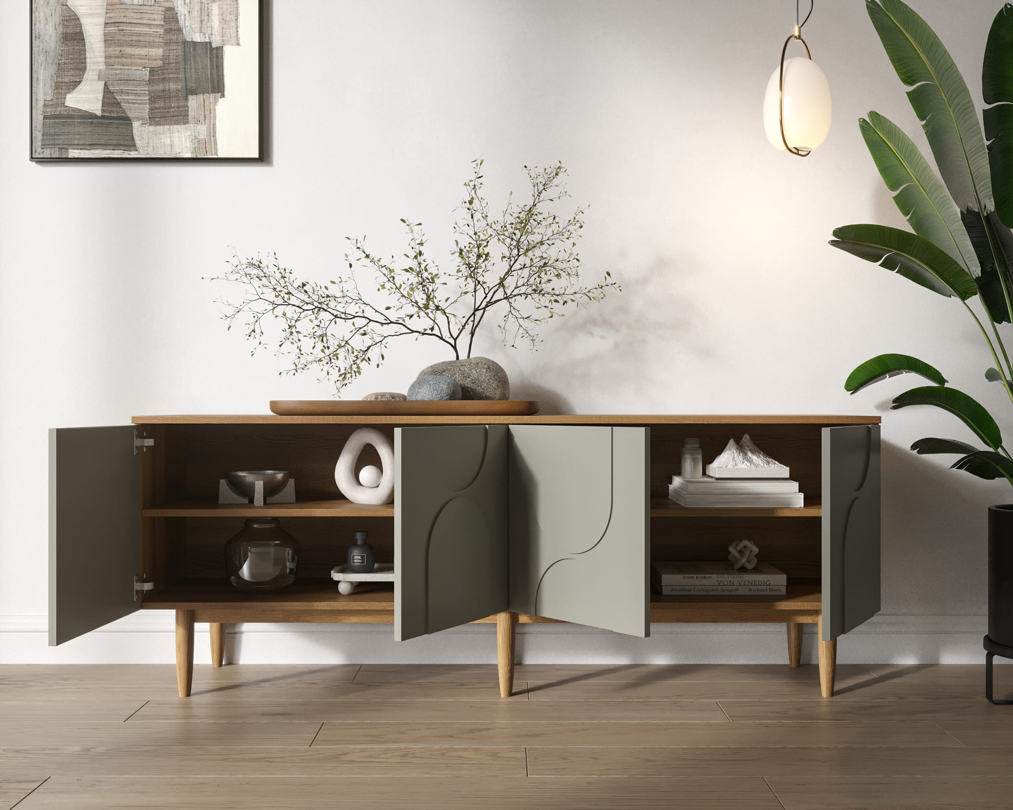 купить Комод с дверками "Arka" AR09-F2