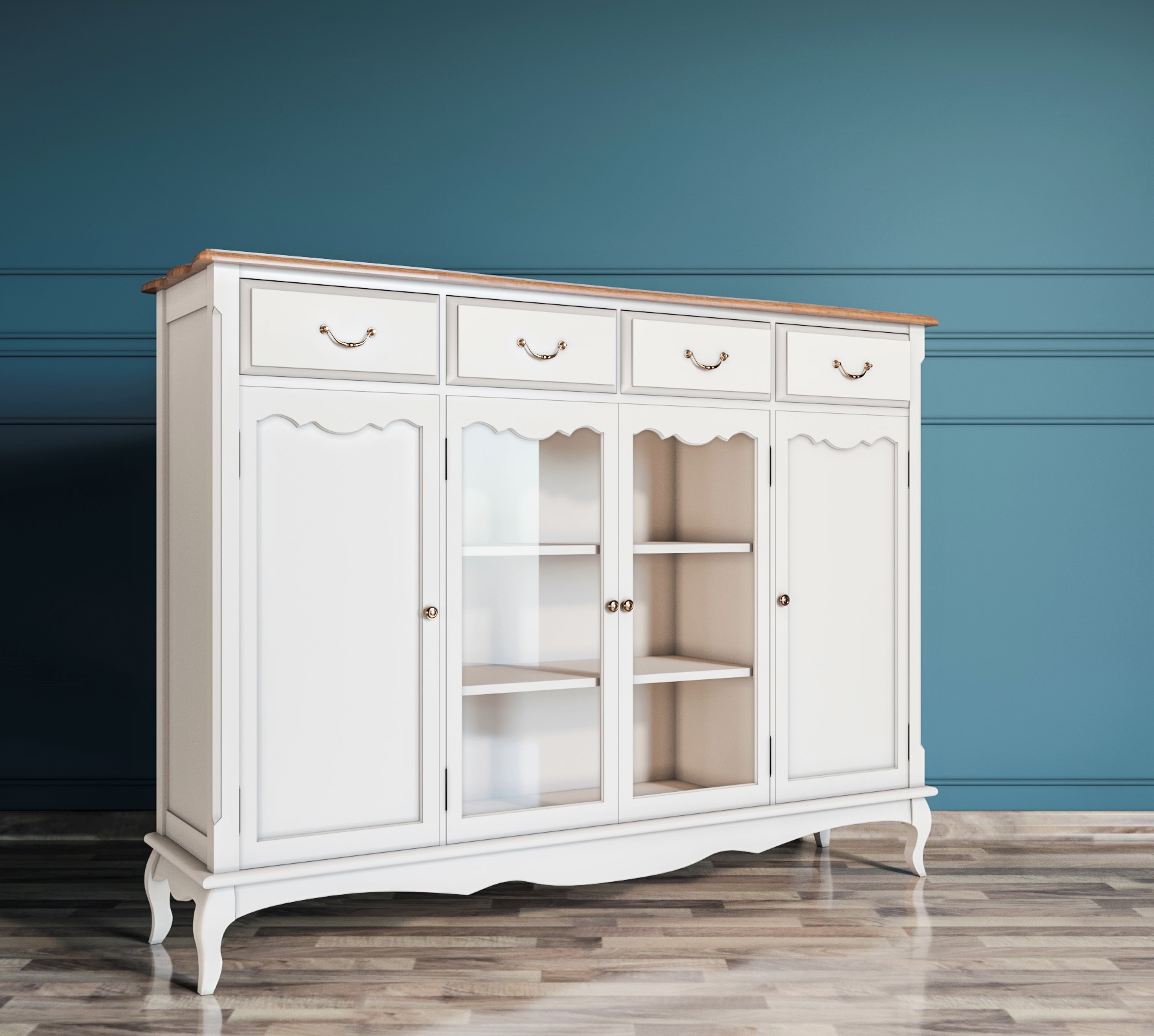 заказать Комод-витрина Leontina арт ST9363 в Москве заказать Комод-витрина Leontina арт ST9363