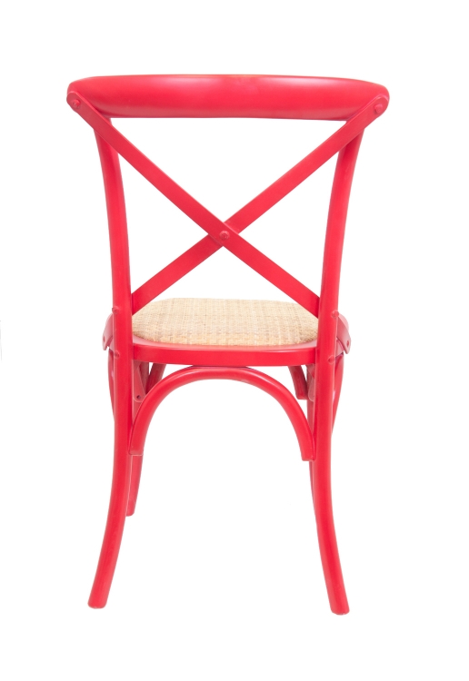 заказать Стул ретро Cross Back Red в Москве заказать Стул ретро Cross Back Red