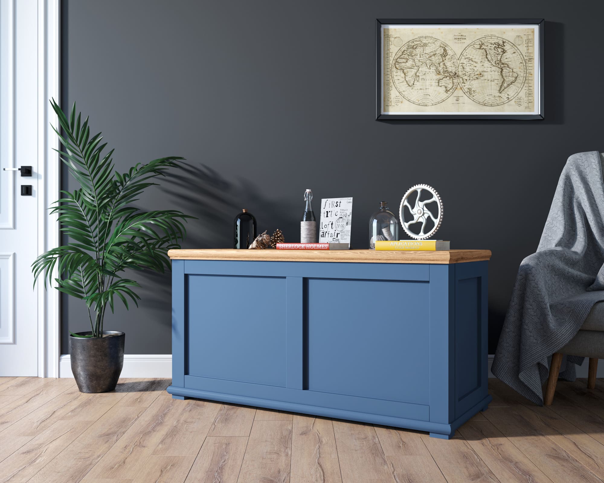 заказать Сундук "Jules Verne" арт JV22ETGВ