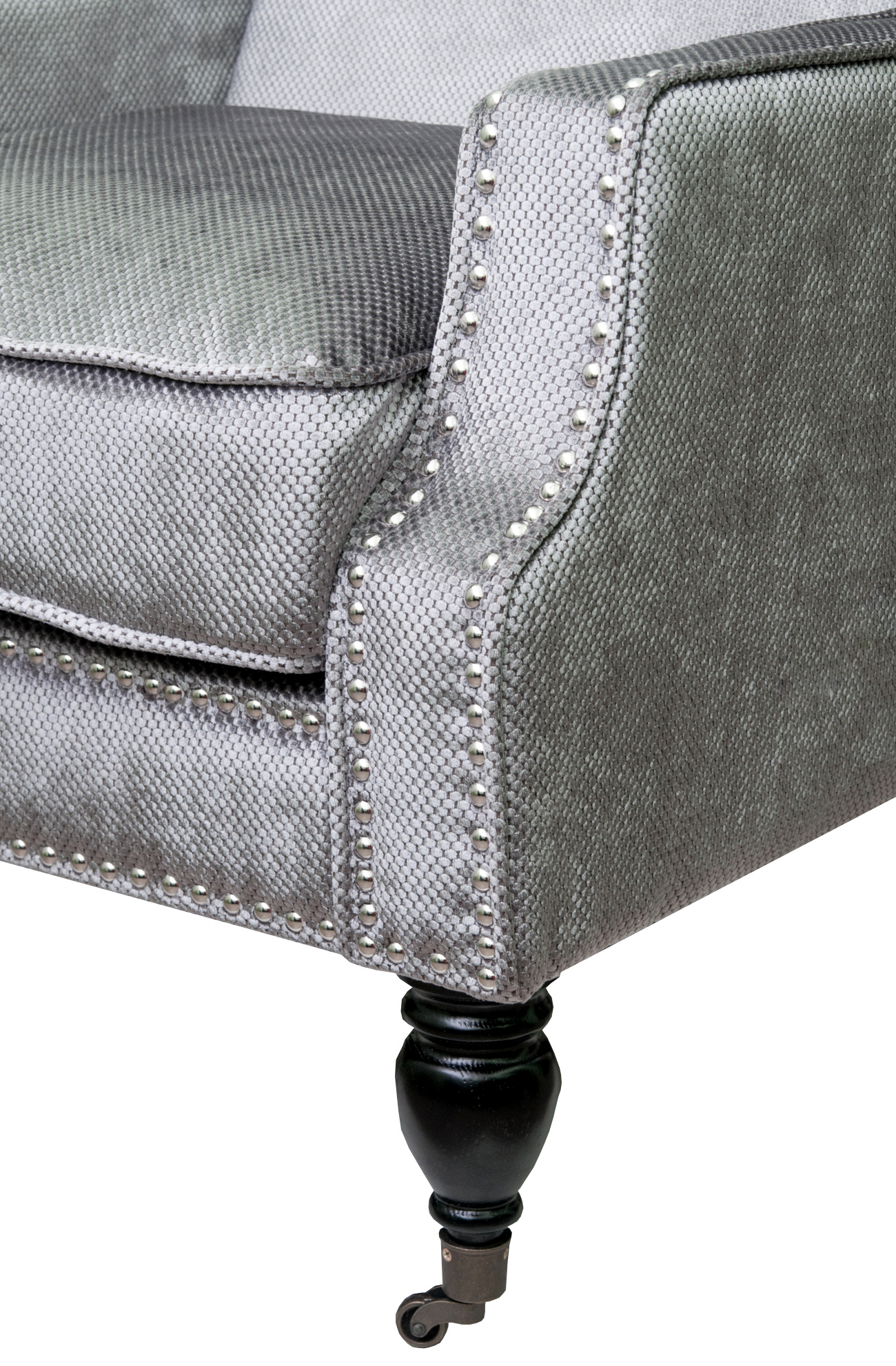 фото Полукресло для камина Mart Rich цвет серый в Москве фото Полукресло для камина Mart Rich цвет серый