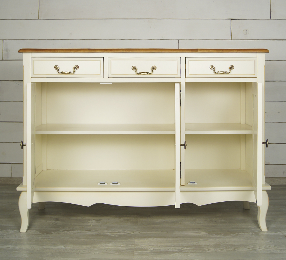 купить Бежевый Комод Leontina (3 ящика и 3 двери) арт ST9344