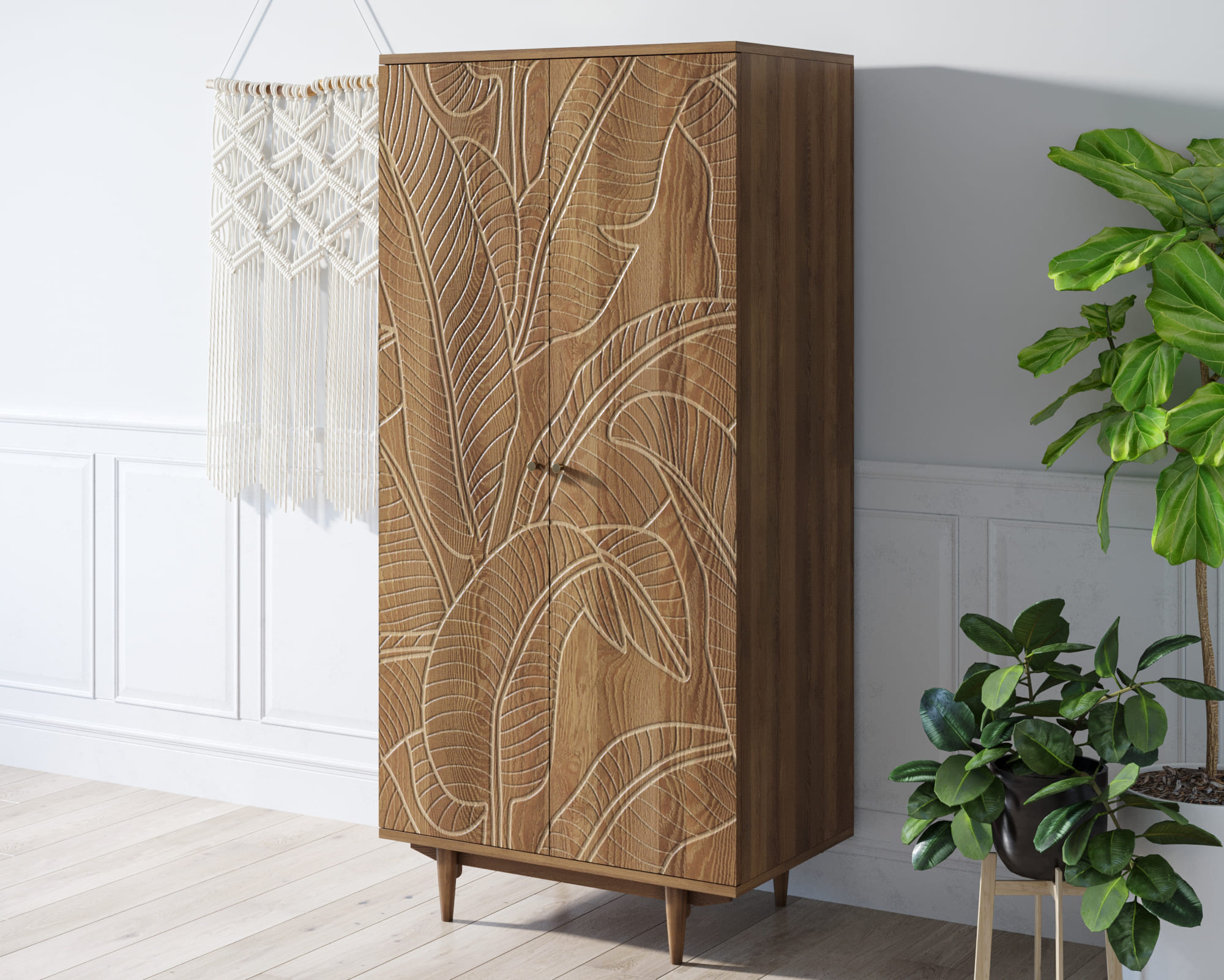 заказать Шкаф "Boho" джангл арт BH11 в Москве заказать Шкаф "Boho" джангл арт BH11