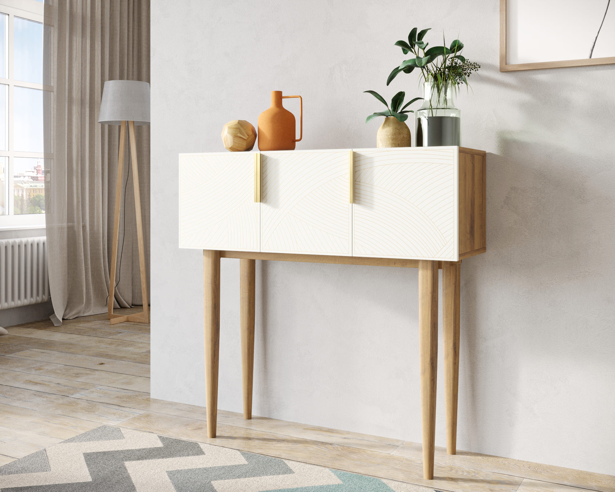 заказать Консоль с тремя дверками "Line" LN15/GR1/beige