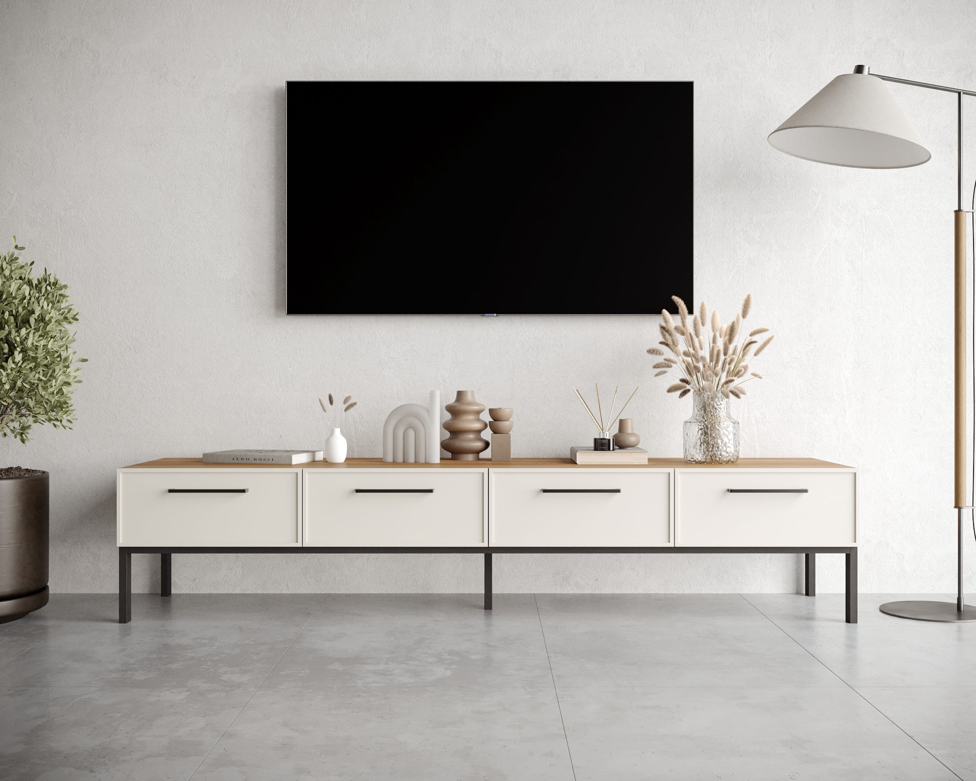 Комод с четырьмя ящиками под TV "Nicole" арт NEM06 в интернет-магазине в Москве Комод с четырьмя ящиками под TV "Nicole" арт NEM06 в интернет-магазине