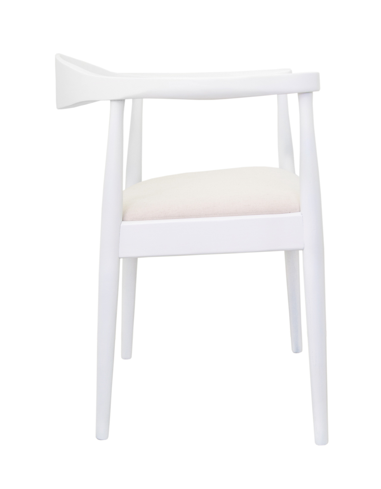 купить Мягкий стул с подлокотниками Carlo White в Москве купить Мягкий стул с подлокотниками Carlo White