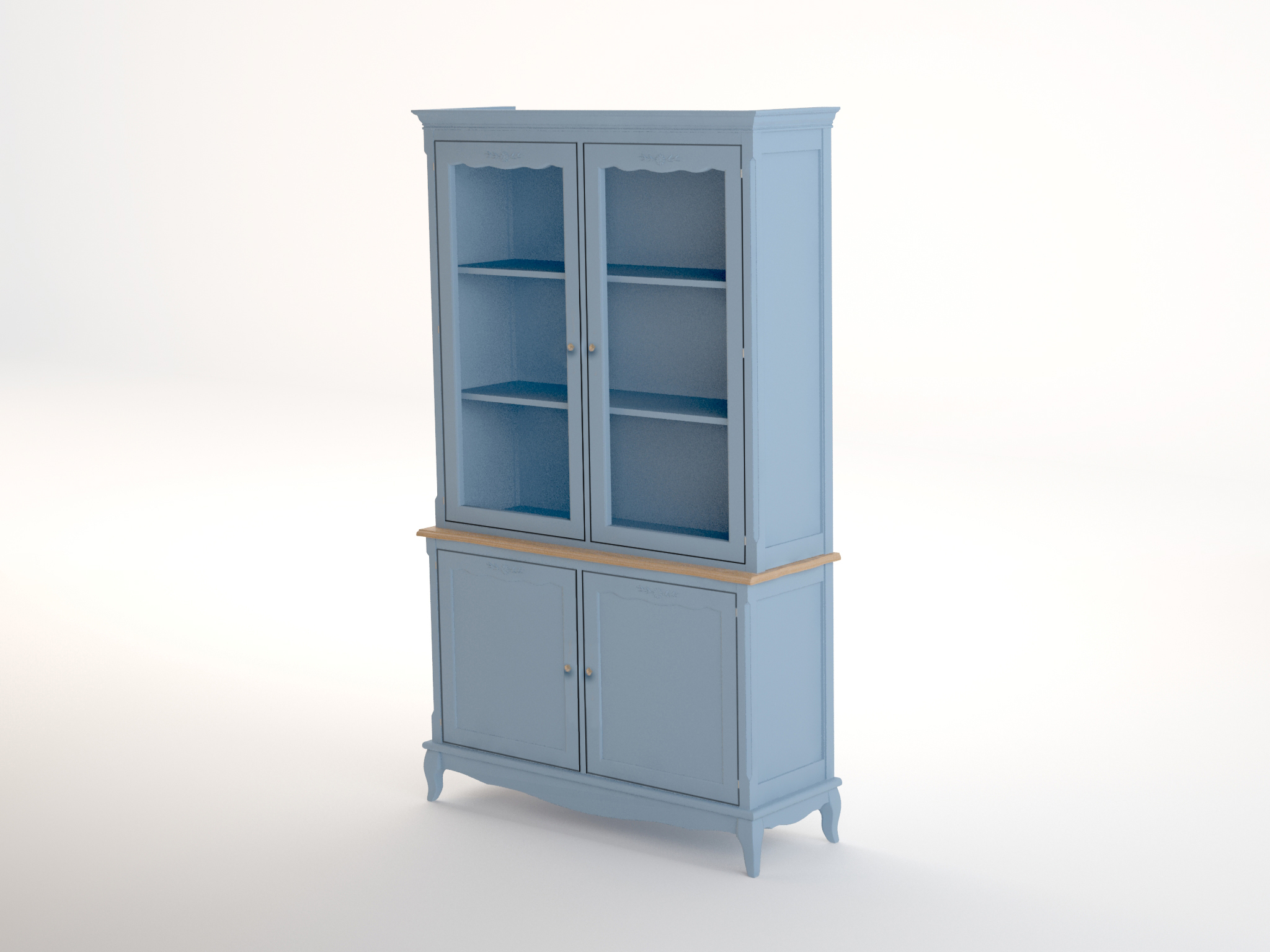 купить Буфет "Leontina Blue" двухстворчатый  арт ST9332B