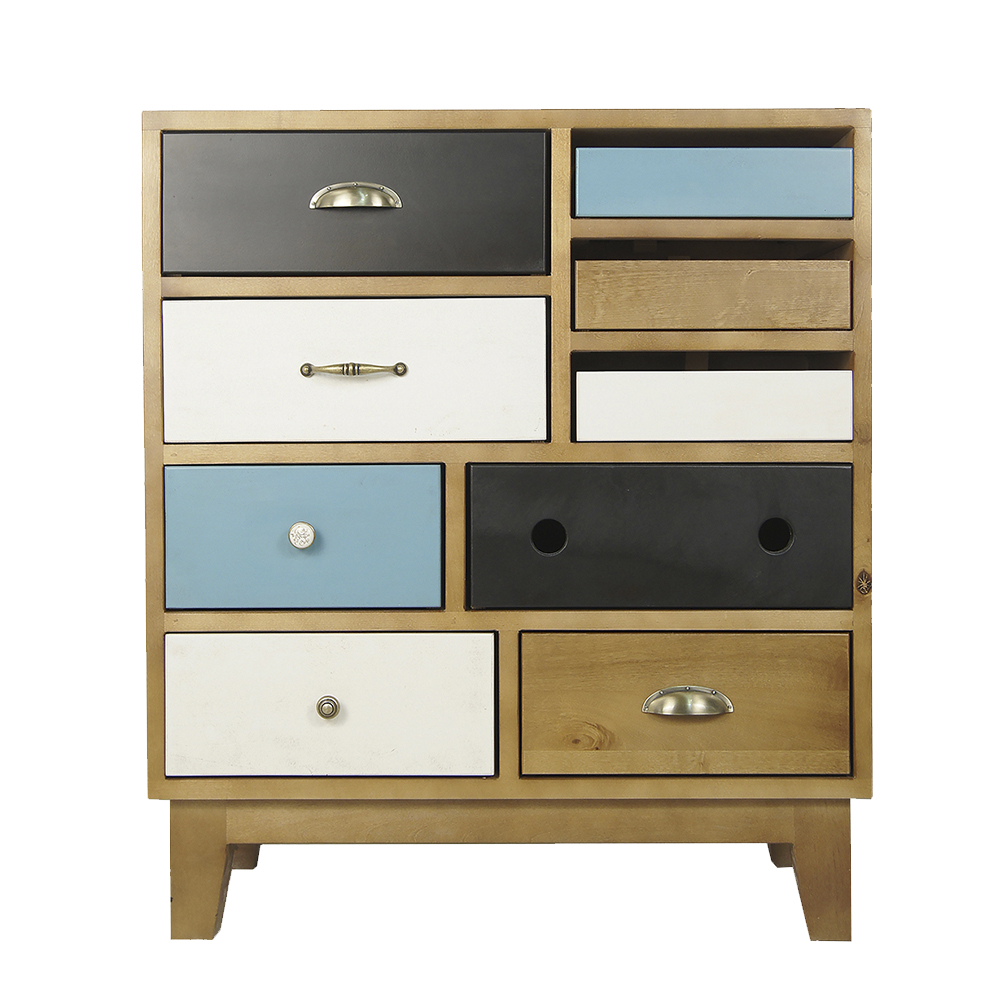 стильный Комод «Aquarelle Birch» 9 ящиков арт RE-18ETG/4