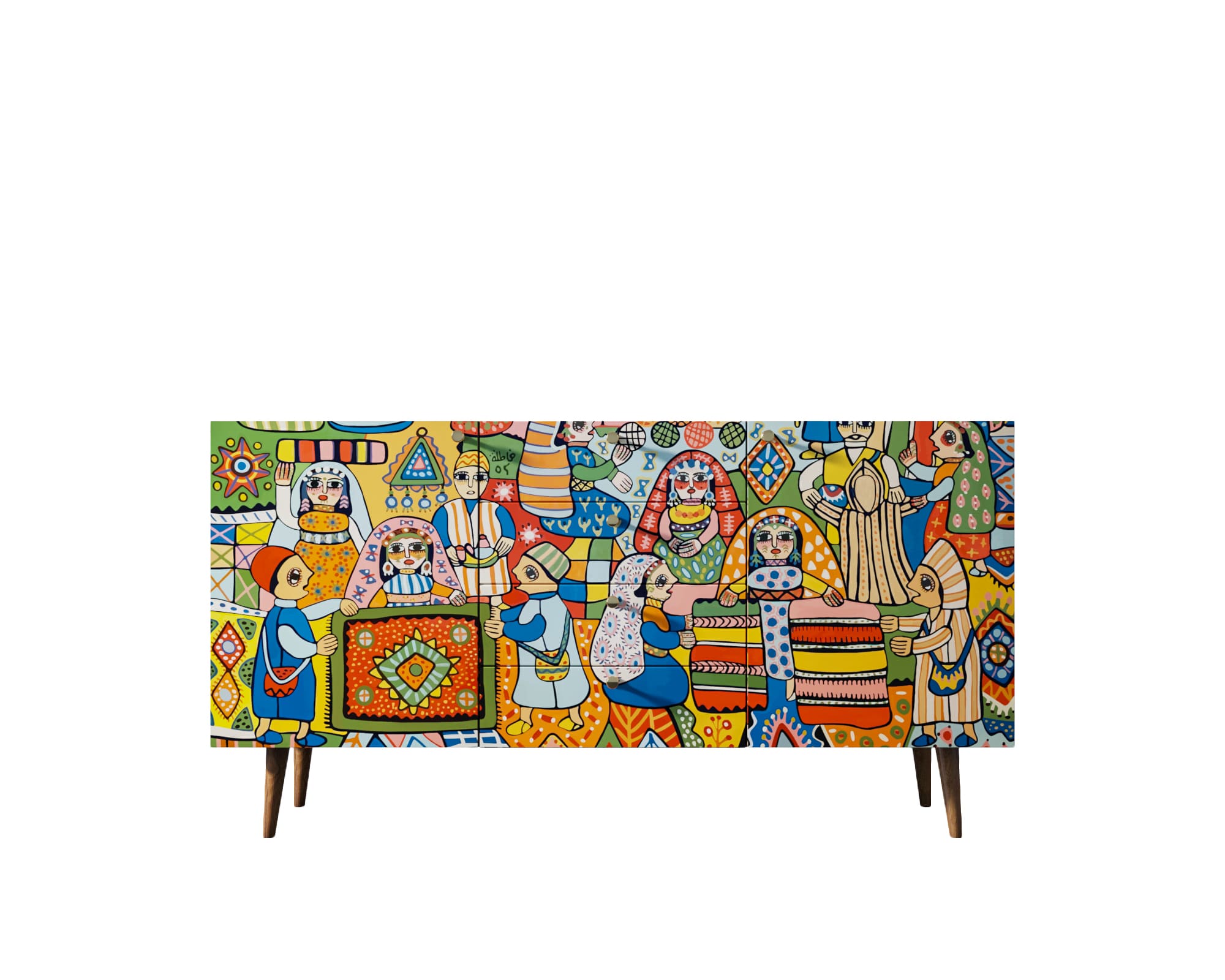 заказать Комод "Berber" с ящиками 1 принт арт BB14/Print_01