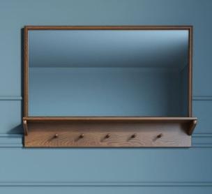 Зеркало "Bruni" с полочкой арт BR33