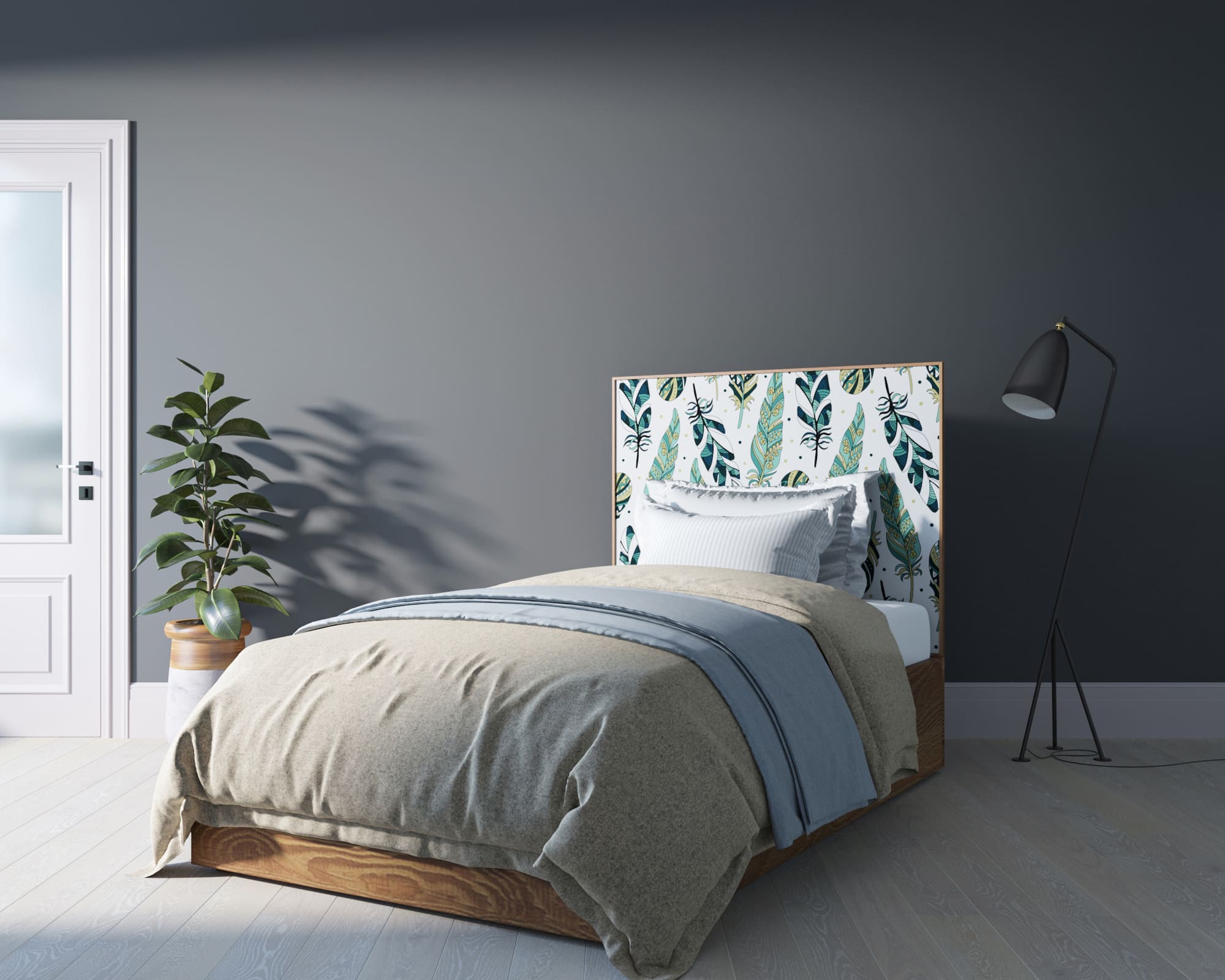 заказать Кровать "Berber" 120х200 см принт 44 арт BB42/Print_44 в Москве заказать Кровать "Berber" 120х200 см принт 44 арт BB42/Print_44