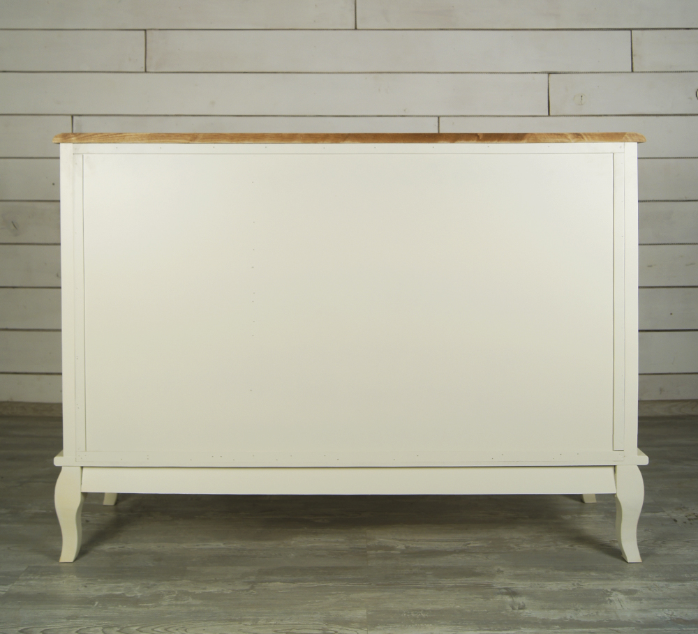 фото Бежевый Комод Leontina (3 ящика и 3 двери) арт ST9344