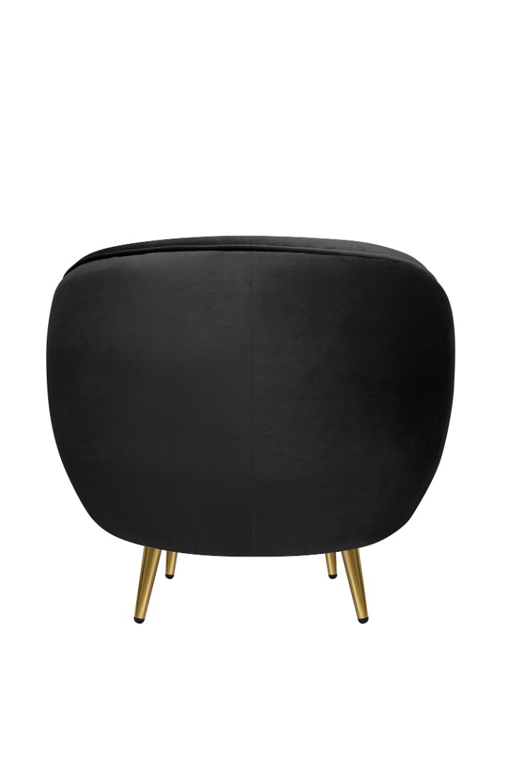 Мягкое кресло Small Benee Black в интернет-магазине