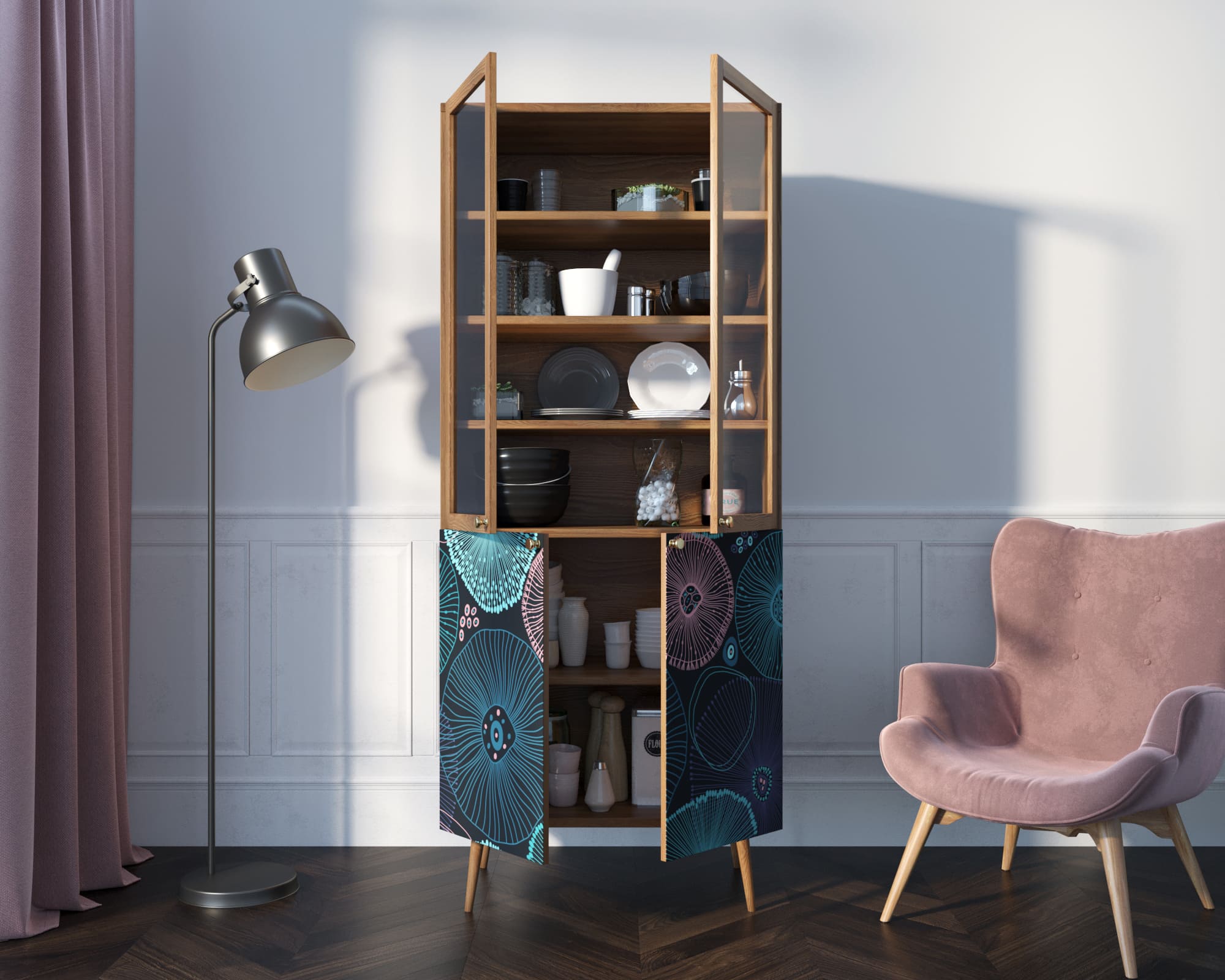 купить Буфет "Berber" малый принт 32 арт BB30/Print_32 в Москве купить Буфет "Berber" малый принт 32 арт BB30/Print_32