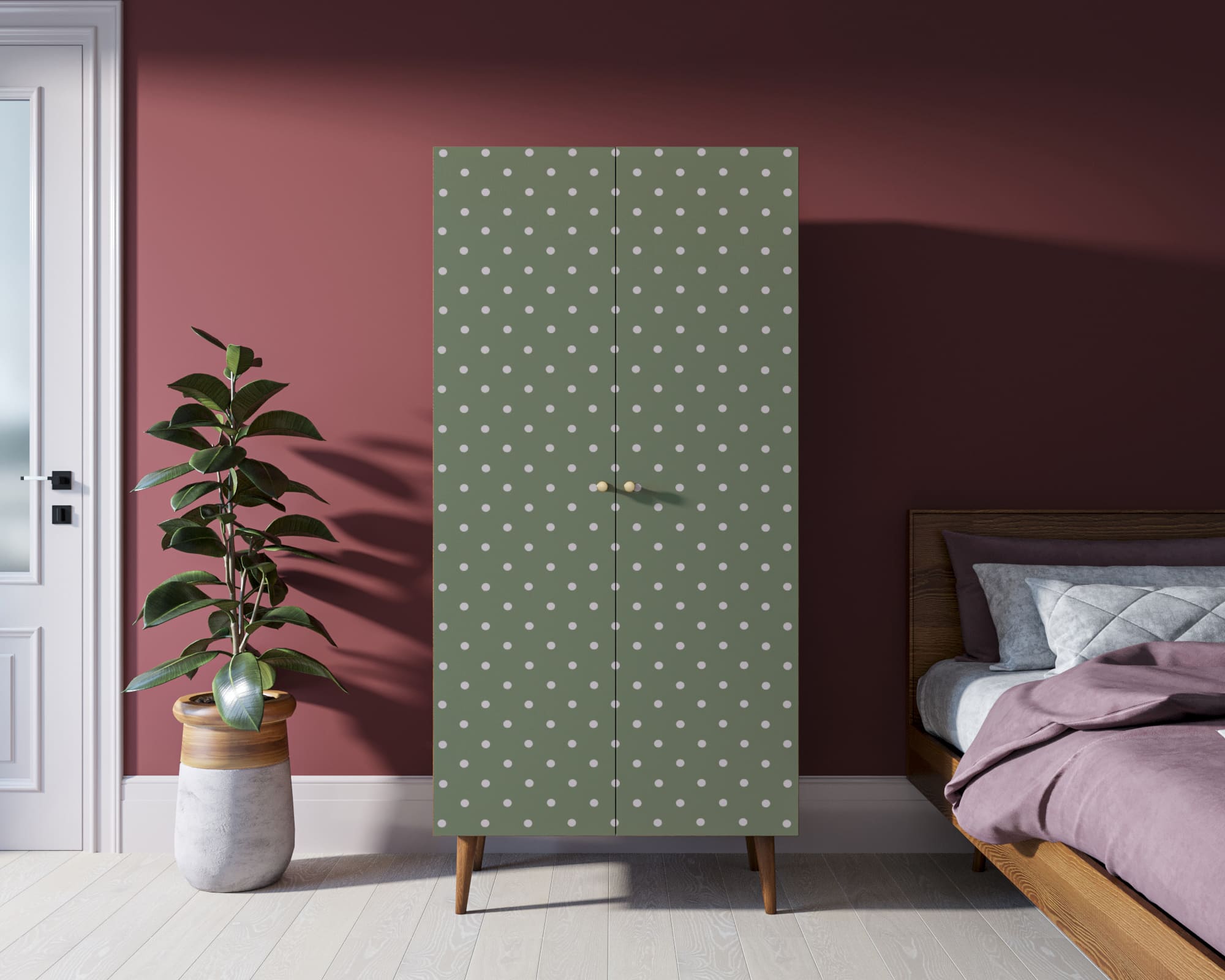 Шкаф малый двухстворчатый "Berber" принт 12 арт BB08/Print_12 в интерьере в Москве Шкаф малый двухстворчатый "Berber" принт 12 арт BB08/Print_12 в интерьере