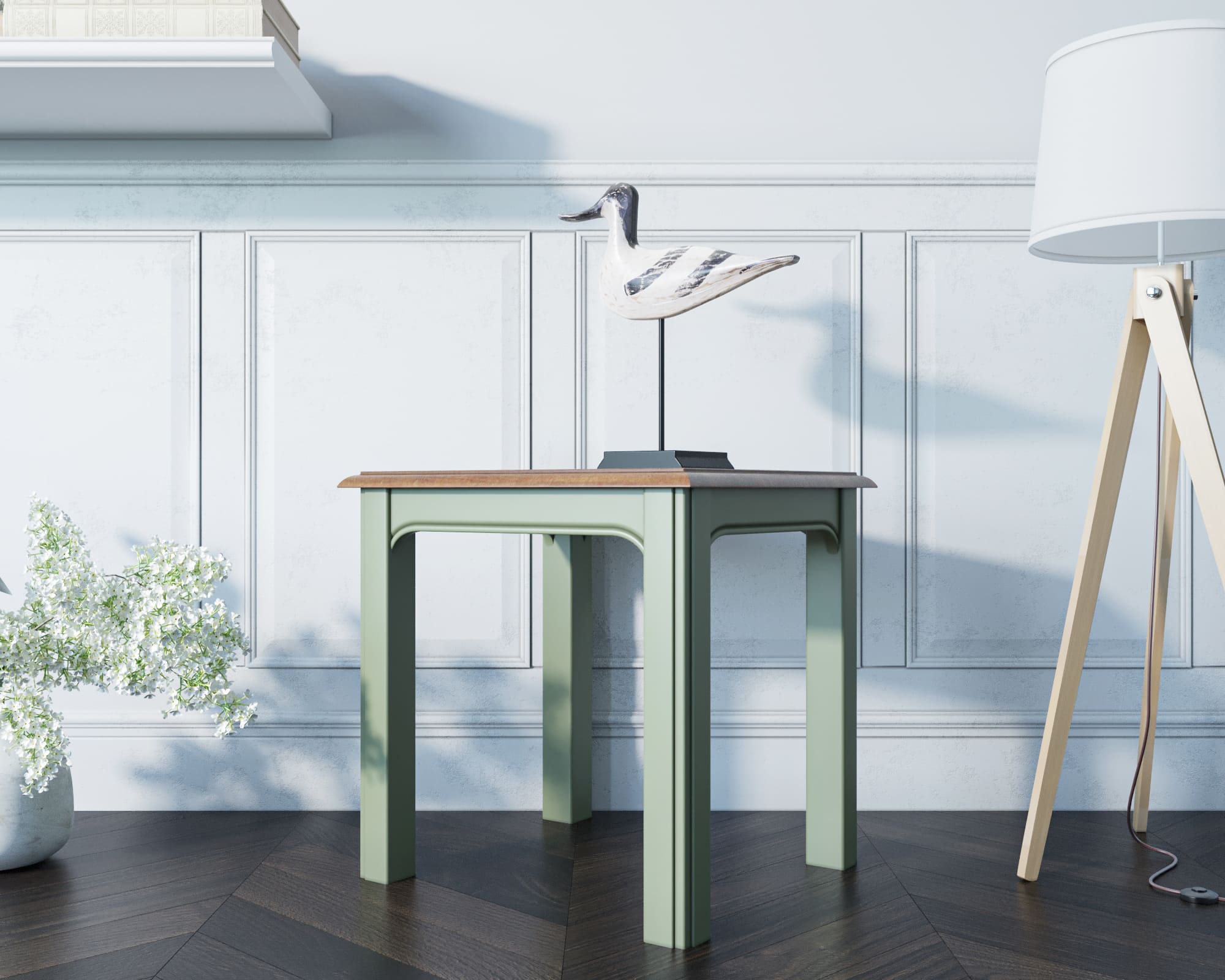 купить Прикроватная консоль "Оливия (Olivia)" средняя арт GC2003/2ETG