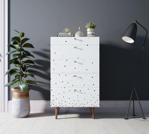 Комод высокий "Berber" принт 15 арт BB10/Print_15 в Москве Комод высокий "Berber" принт 15 арт BB10/Print_15